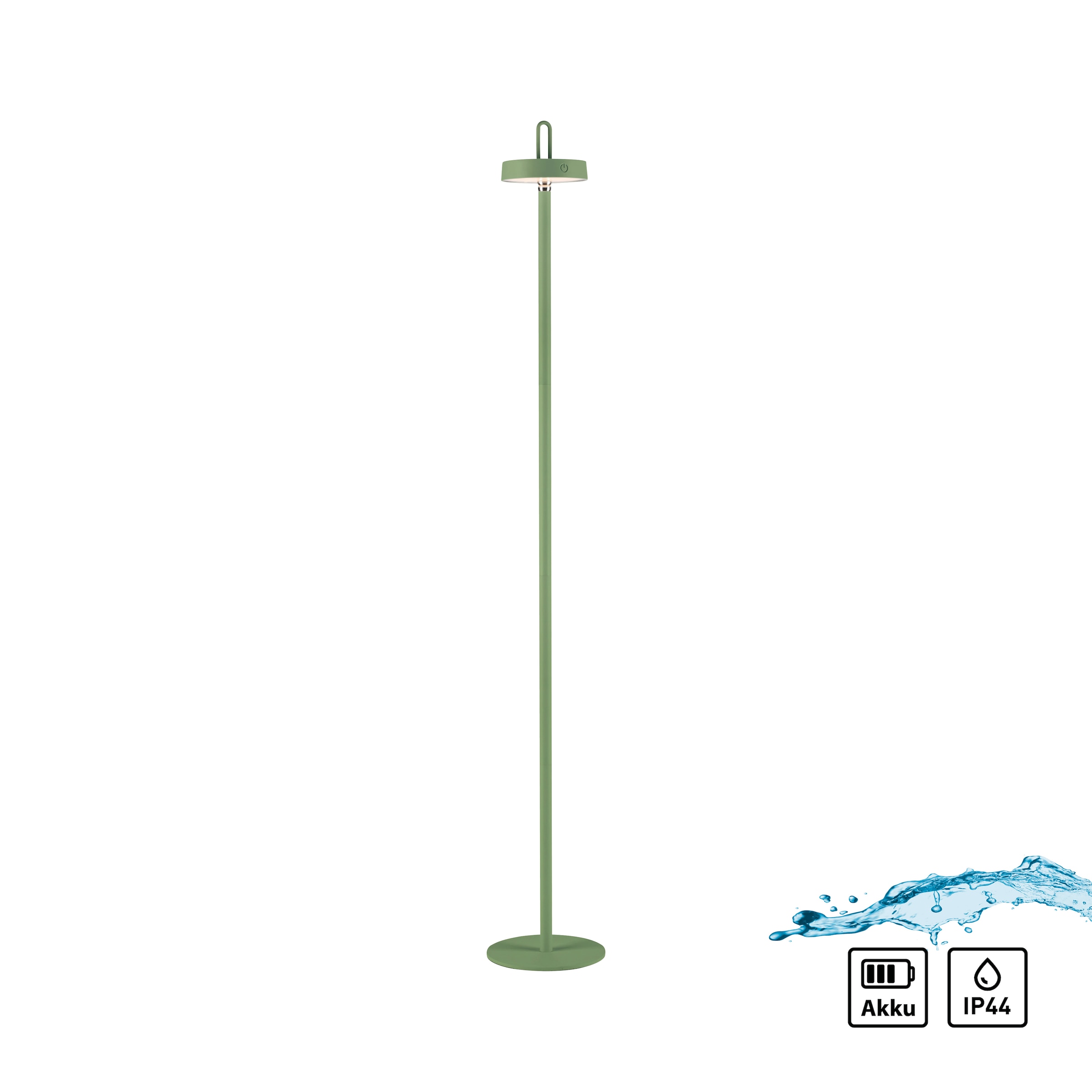 JUST LIGHT Stehlampe »AMAG«, 1 flammig, Leuchtmittel LED-Modul   LED fest i günstig online kaufen