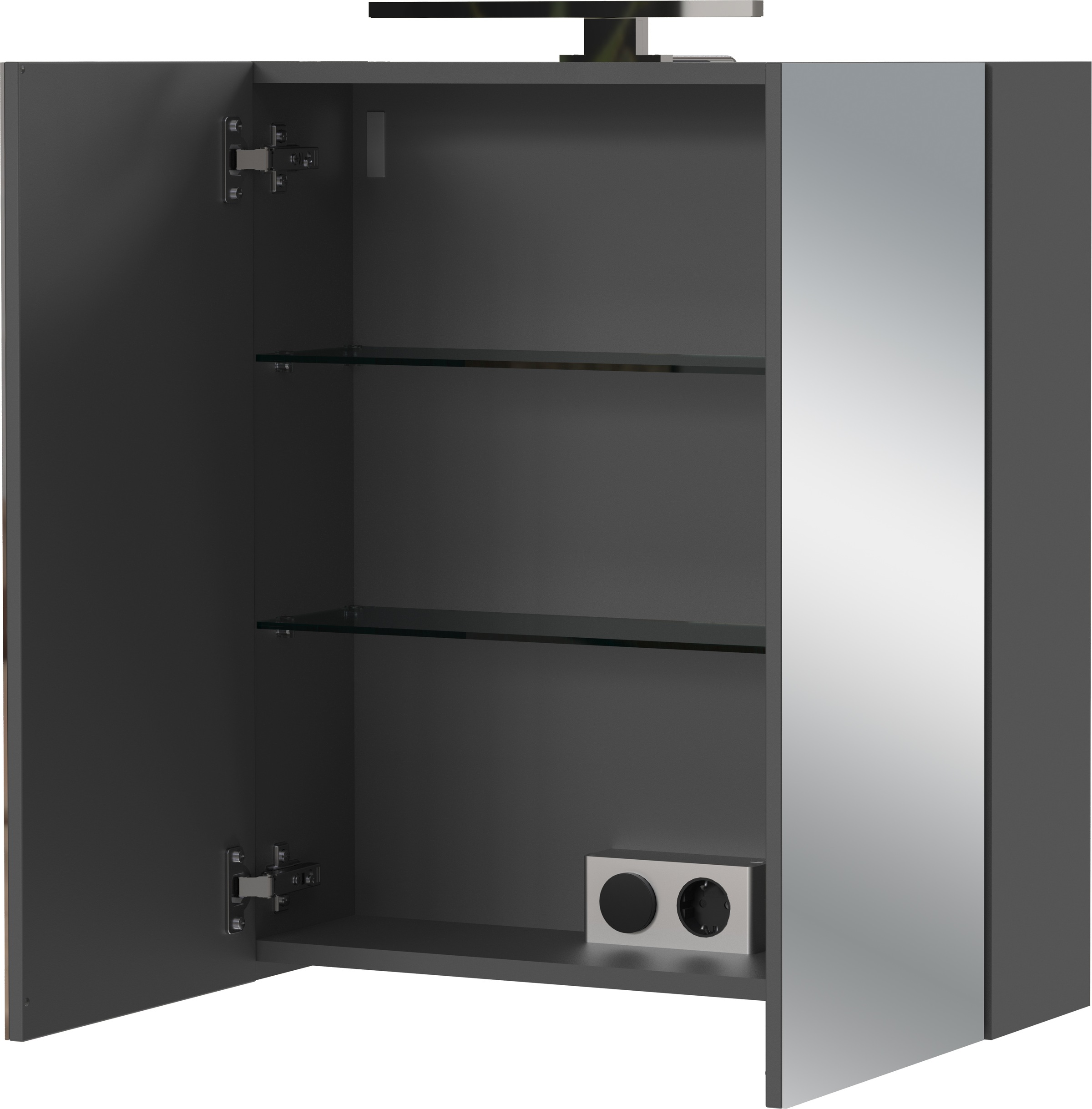 GERMANIA Spiegelschrank »GW-Arcena«, (1 St.), inkl. LED-Beleuchtung