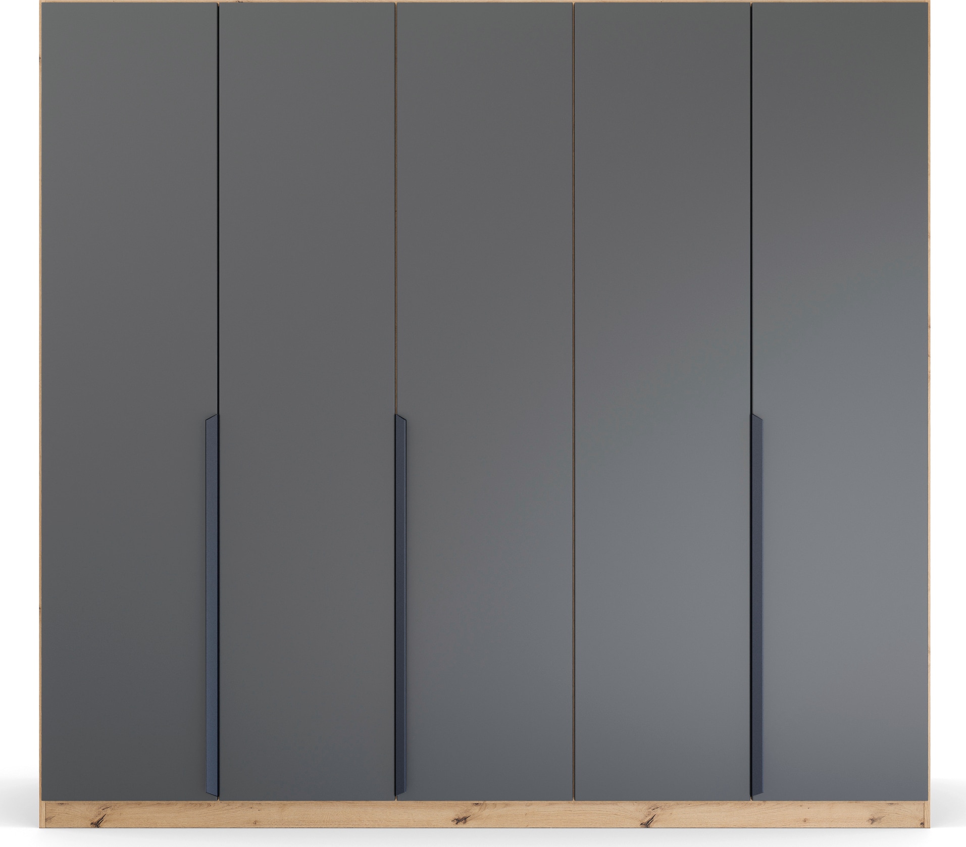 rauch Drehtürenschrank »Dark&Wood by Quadra Spin«, im Industrial Style mit Metallgriffstangen