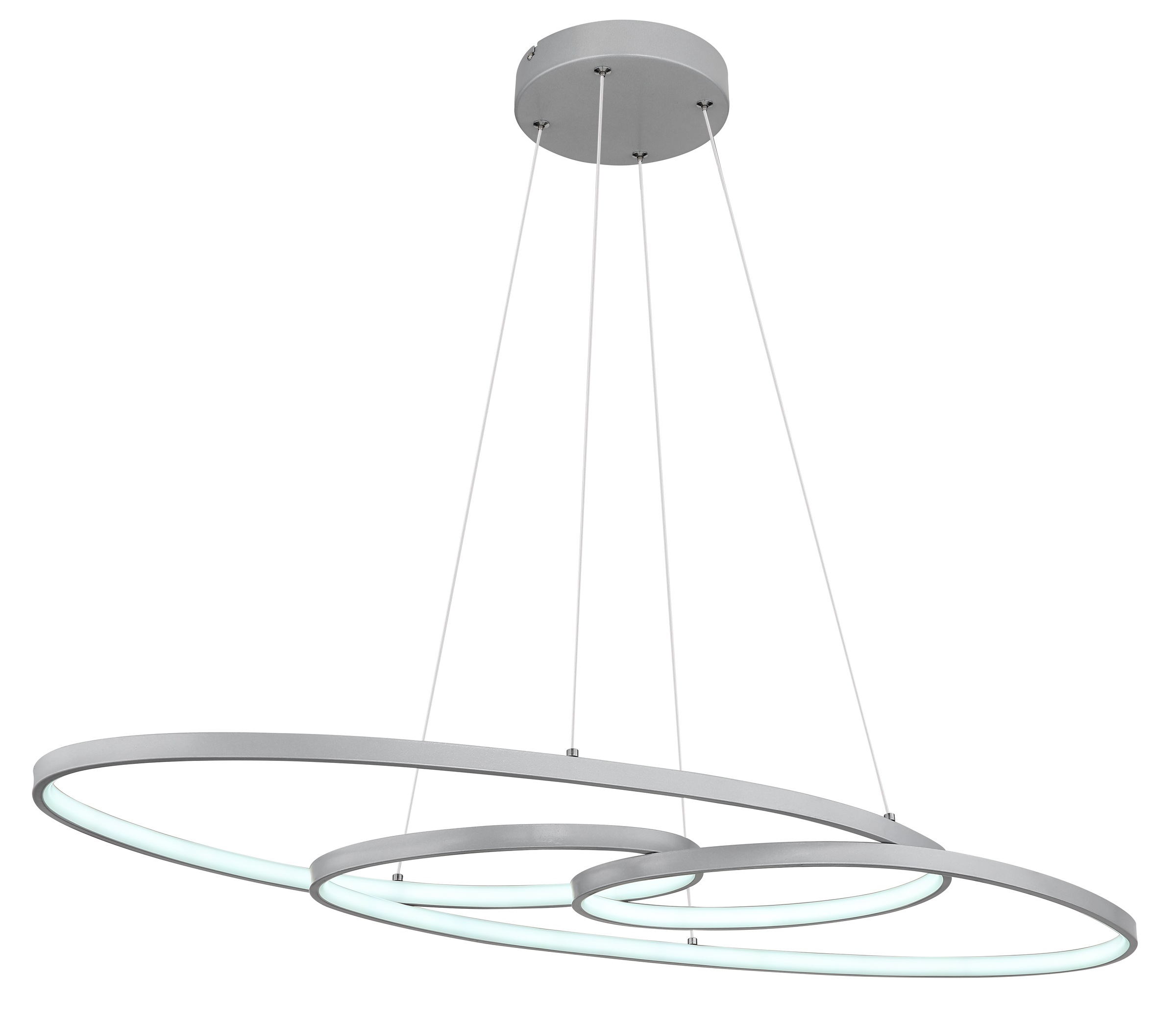 GLOBO LIGHTING LED Pendelleuchte »SPIRA«, Leuchtmittel LED-Modul | LED fest integriert, Hängelampe/Hängeleuchte/Wohnzimmer/Esstisch/elegant