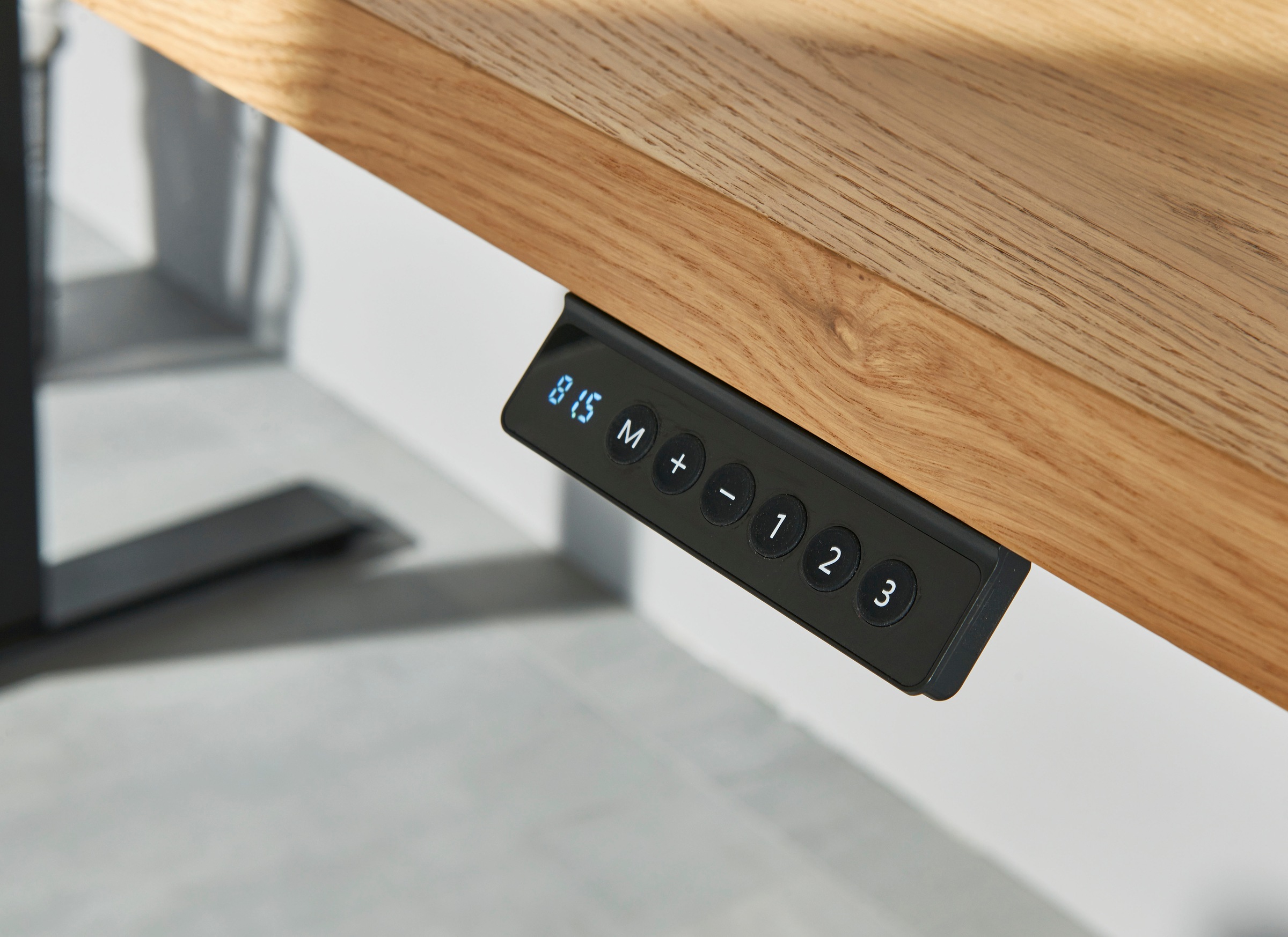 BEGA OFFICE Schreibtisch 2 Stk. tlg. Breite 160 cm, höhenverstellbar 72-116 cm