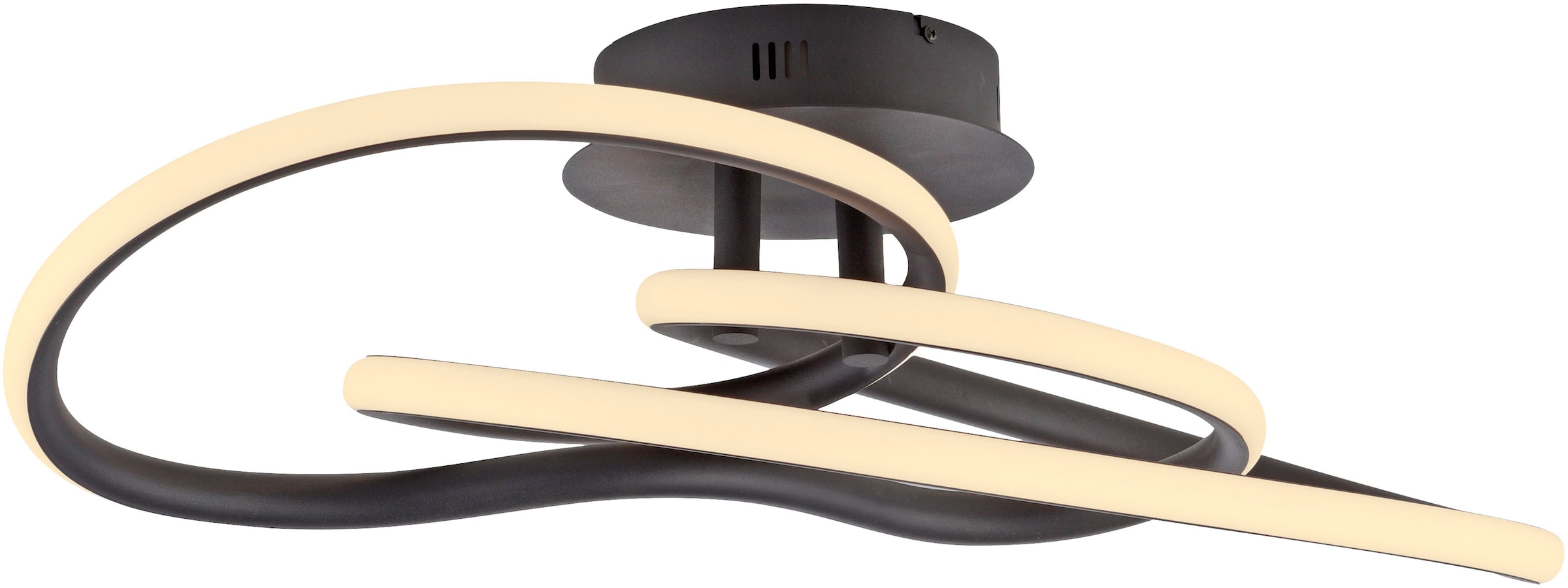 Paul Neuhaus LED Deckenleuchte »TWIST« LED-Board 1 Stk. Warmweiß Stufenlos dimmbar über Lichtschalter, Memoryfunktion