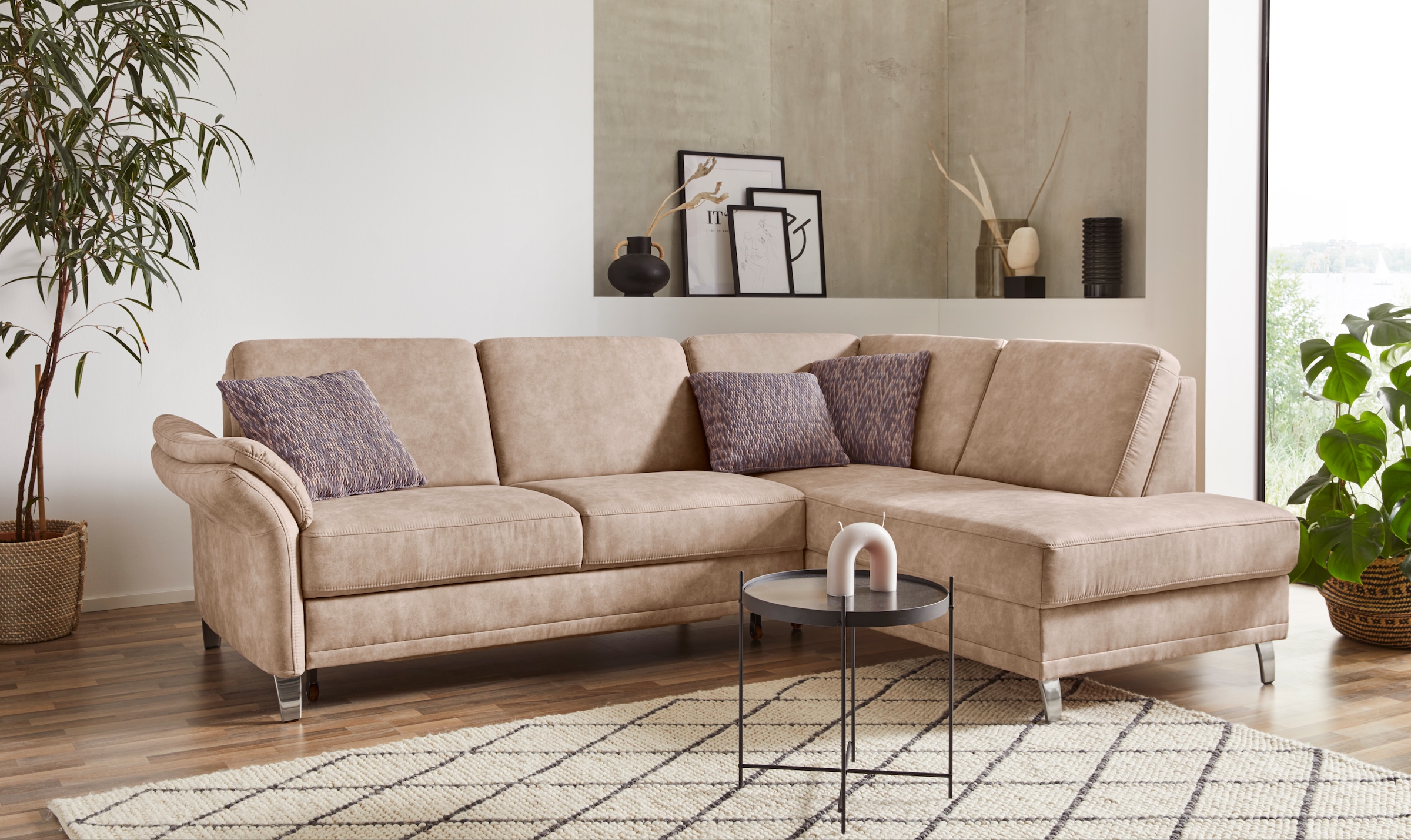 sit&more Ecksofa Clio L-Form, wahlweise mit Bettfunktion und Bettkasten, in günstig online kaufen