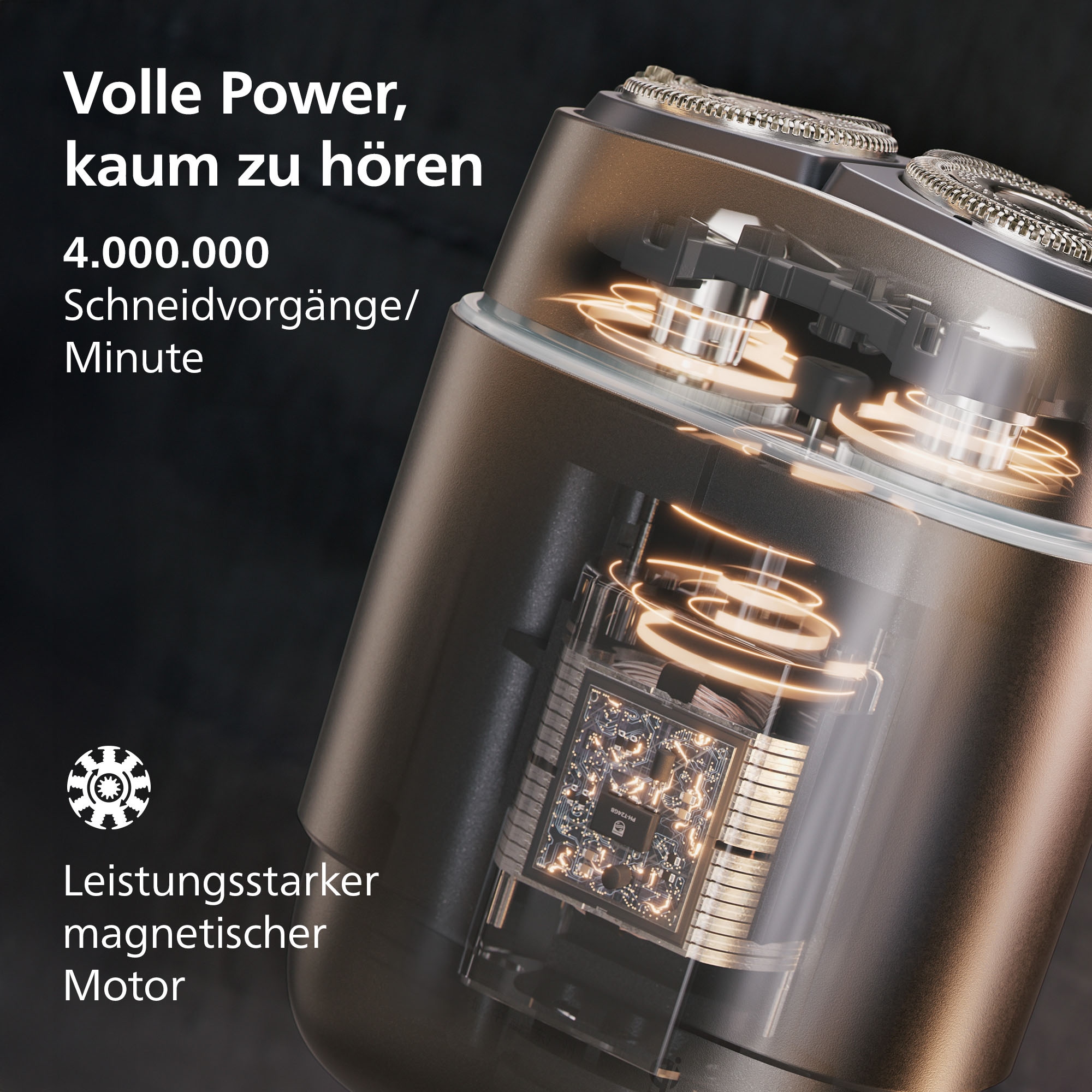 Philips Elektrorasierer »S791/06« 1 Stk. Aufsätze mit Dual SteelPrecision Klingen, 4D Flex Heads, inkl. Nasenhaartrimmer