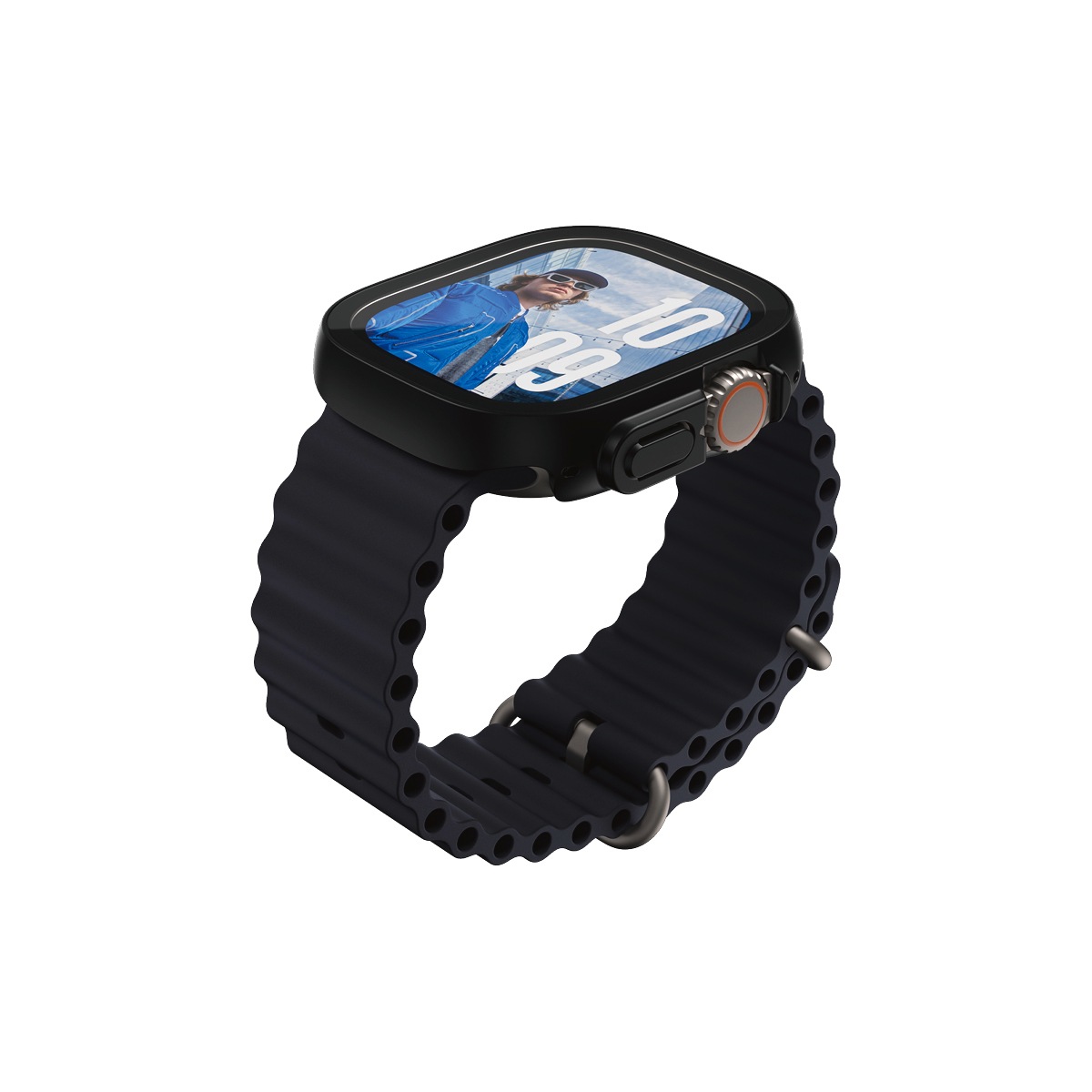 CARE by PanzerGlass Displayschutzglas »Full Body Protection«, für Apple Watch Ultra-Apple Watch Ultra 2, Displayschutzfolie, Schutzfolie, Bildschirmschutz, kratz- & stoßfest