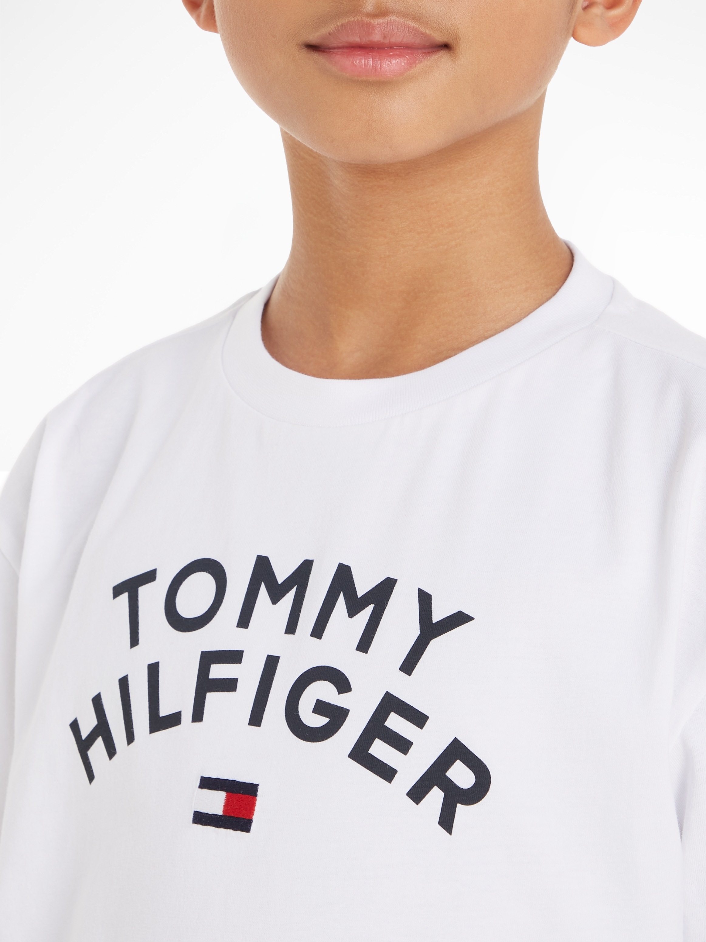 Tommy Hilfiger T-Shirt »TOMMY HILFIGER FLAG TEE« online bei
