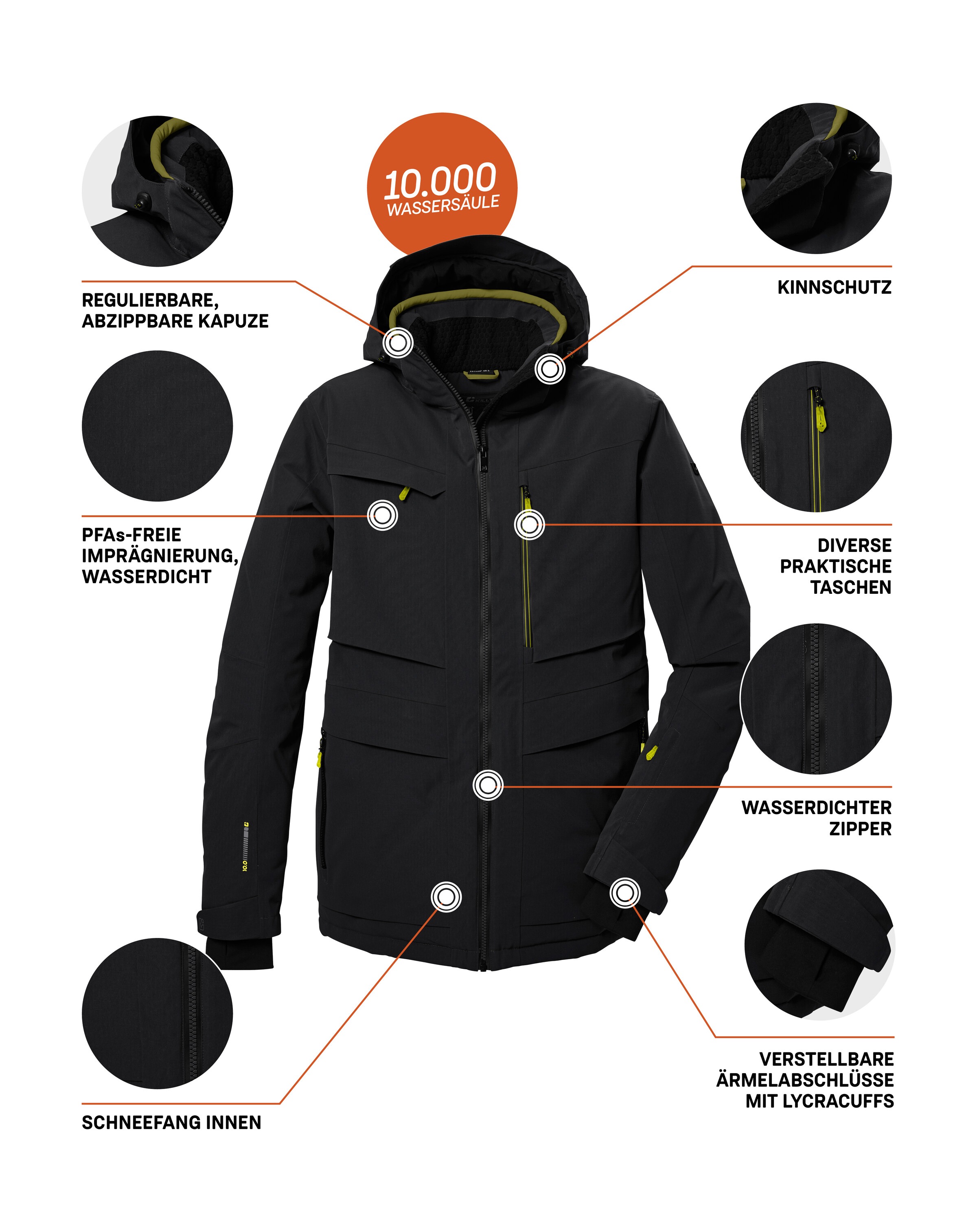 Killtec Skijacke »KSW 43 MN SKI JCKT«