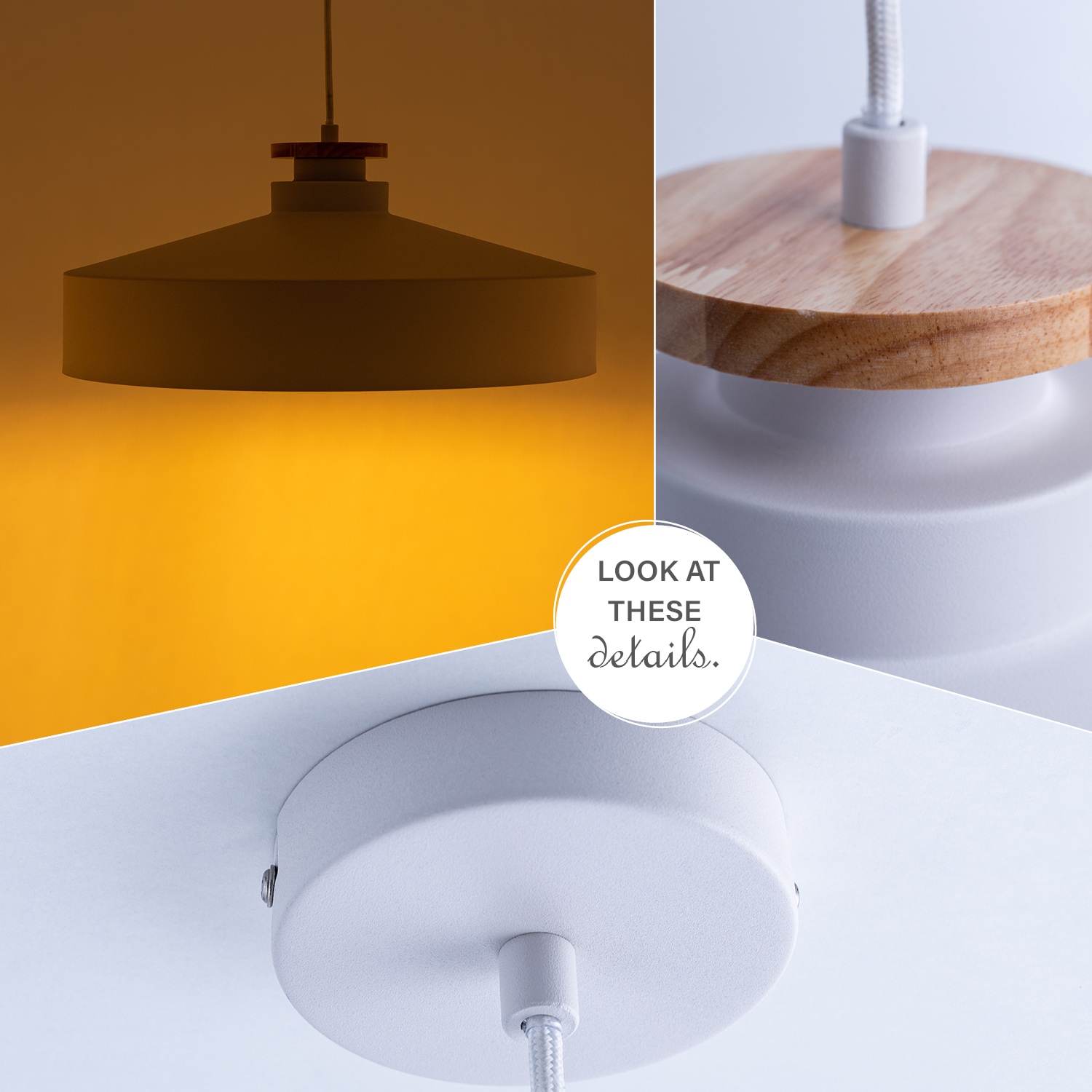 Paco Home Pendelleuchte »JACK T«, 1 flammig, Leuchtmittel E27 | ohne Leuchtmittel, Hängelampe Esszimmer Küchenlampe Esstischlampe Skandinavisch E27