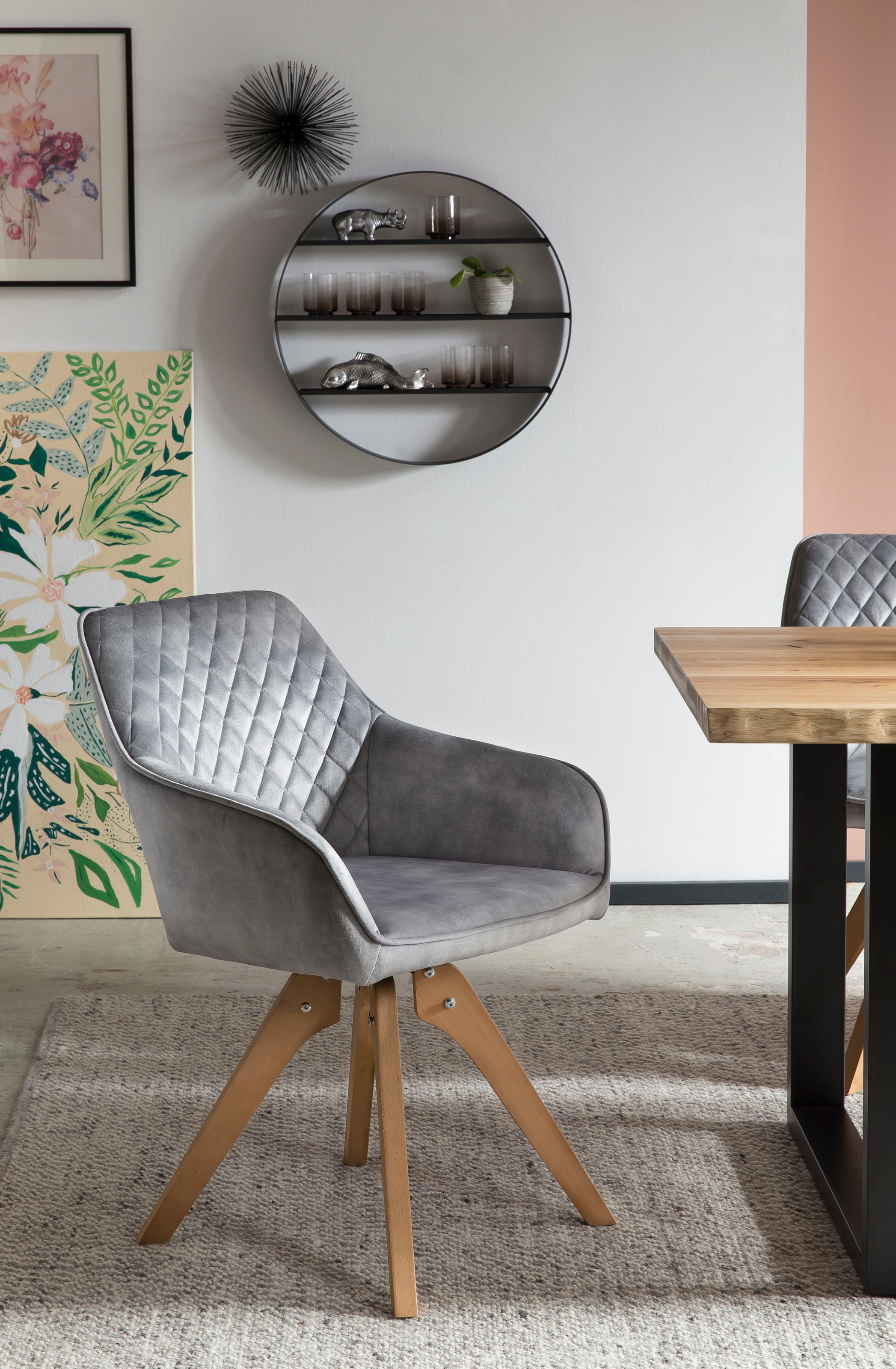 SalesFever Armlehnstuhl »Växjö - Esszimmerstuhl Komfort und Stil« () 1 Stk. günstig online kaufen