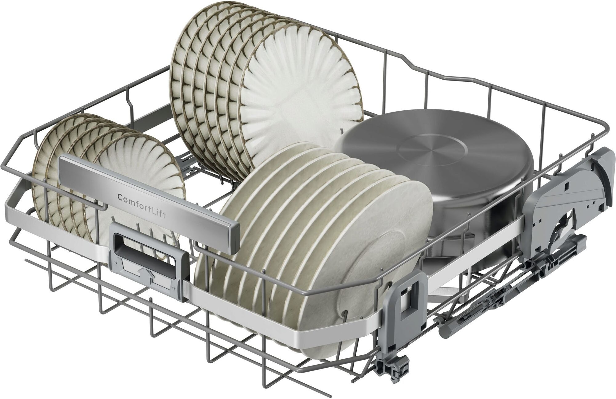 AEG teilintegrierbarer Geschirrspüler 8000 »GT8200B4SCM« ComfortLift® Unterkorb: Be- und Entlade deine Spülmaschine ohne Bücken