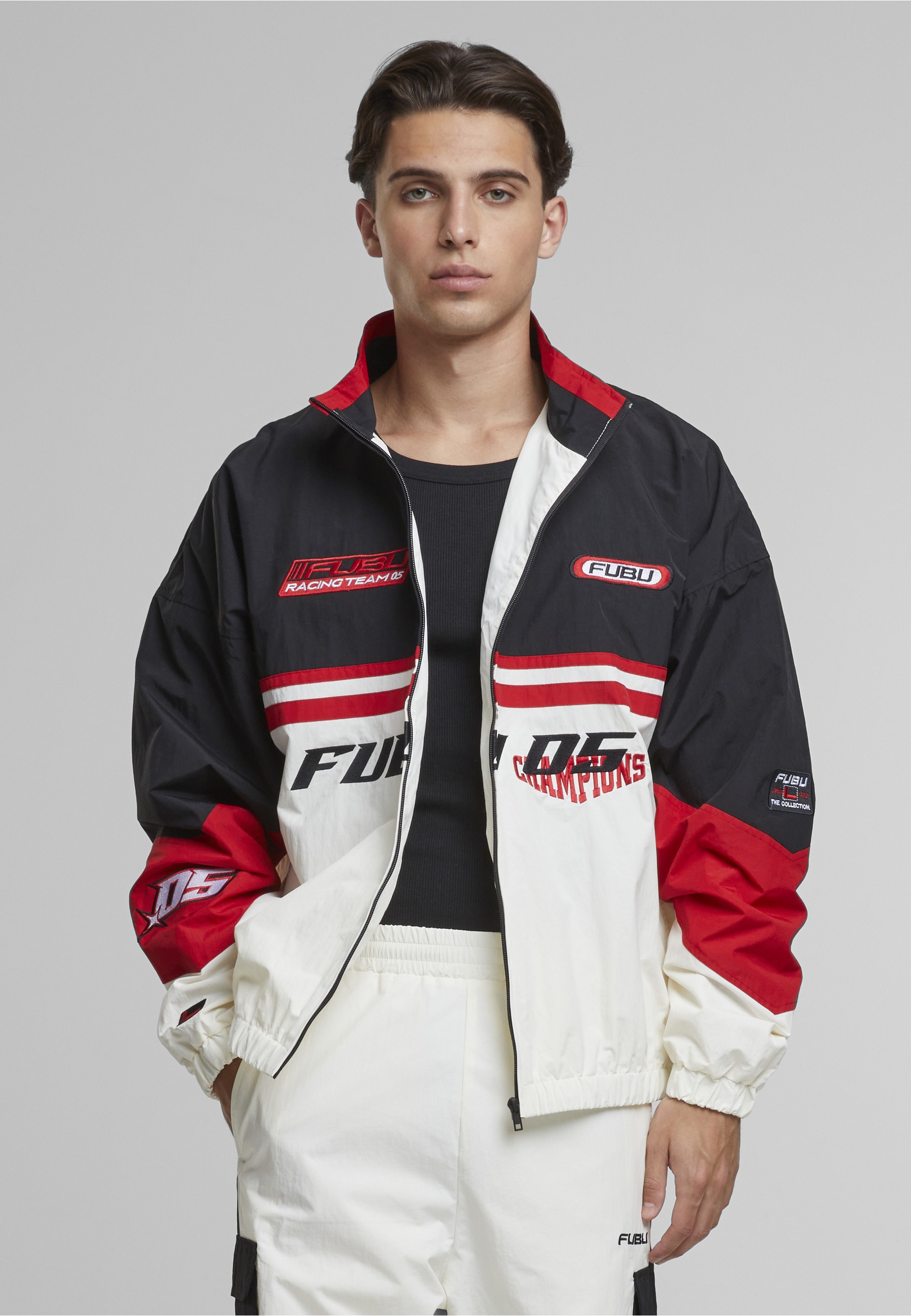 Fubu Trainingsjacke »Fubu Fubu Corporate Trackjacket« 1 Stk. tlg. ohne Kapuze