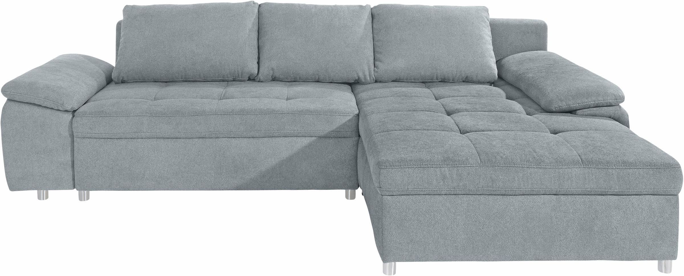 sit&more Ecksofa »Top Bilbao L-Form«, XXL, wahlweise mit Bettfunktion und Bettkasten
