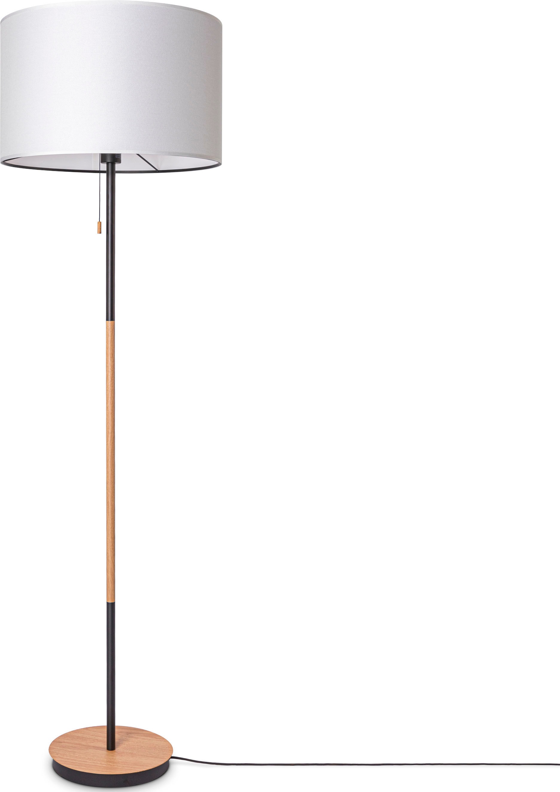 Paco Home Stehlampe »EKO CANVAS UNI COLOR«, Leuchtmittel E27   ohne Leuchtm günstig online kaufen
