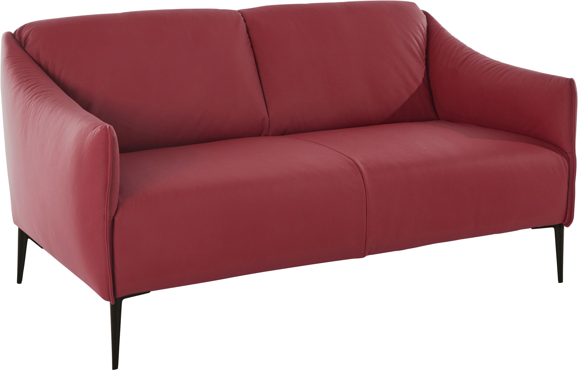 W.SCHILLIG 2-Sitzer »sally«, mit Metallfüßen in Schwarz pulverbeschichtet, Breite 154 cm