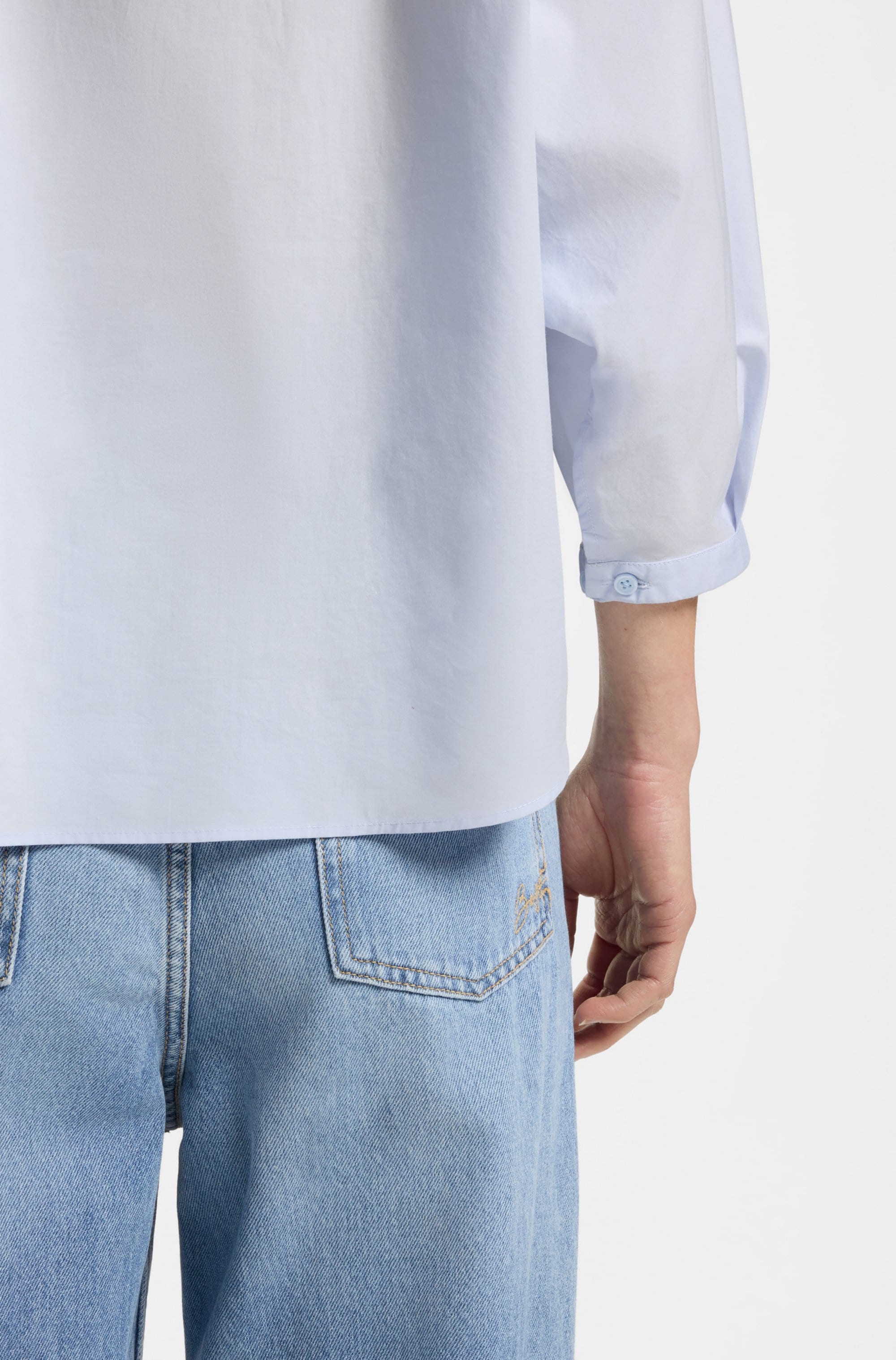 BOSS ORANGE Hemdbluse »Belenta Premium Damenmode«