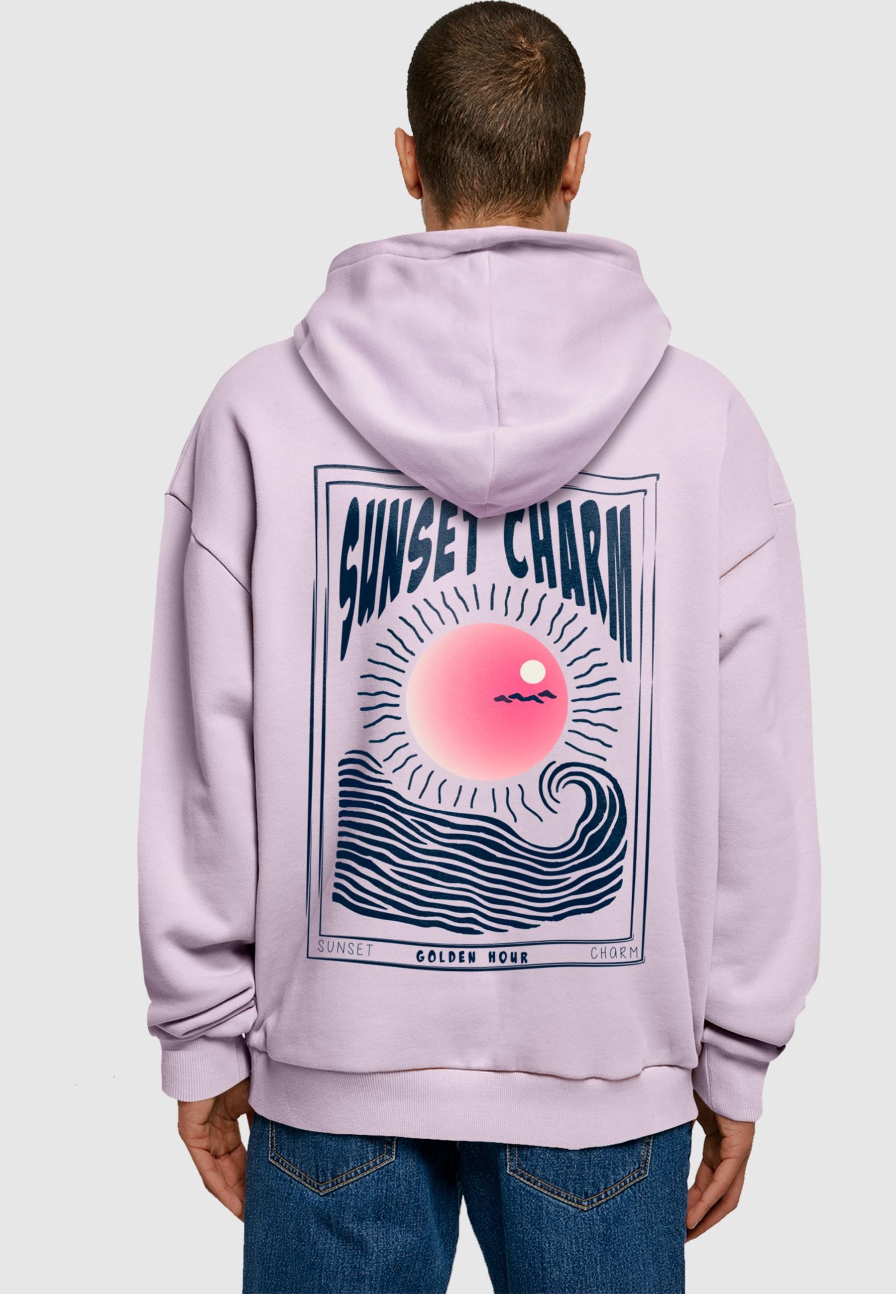 Merchcode Kapuzensweatshirt »Merchcode Sunset Charm Oversized Hoody«, 1 Stk.
