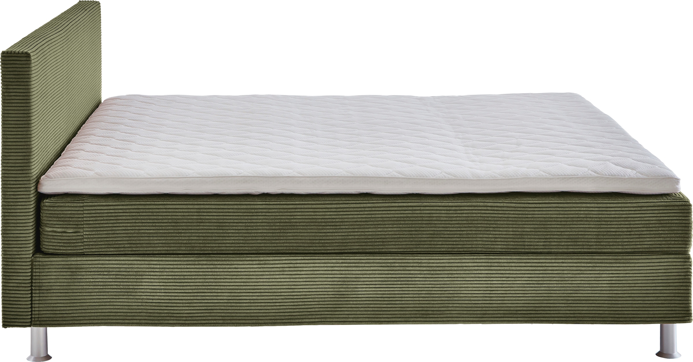 ATLANTIC home collection Boxbett »Edison«, inkl. Bonnellfederkern-Matratze und Topper