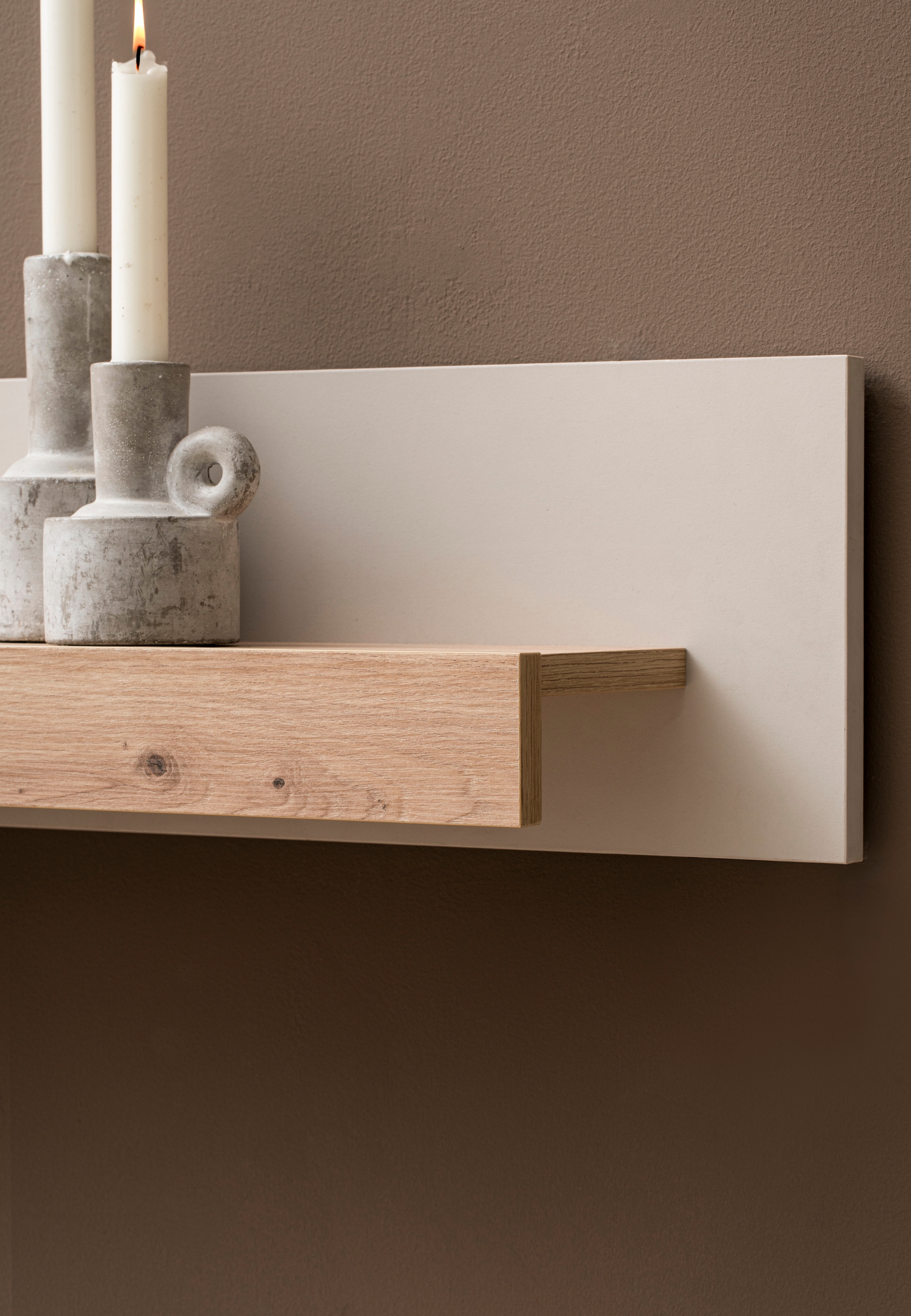 Home affaire Wandboard »Sonora, modernes Wandregal, Wandhalter mit Ablagefläche, 159 cm breit« vielseitig einsetzbares Hängeregal, in zwei Größen verfügbar