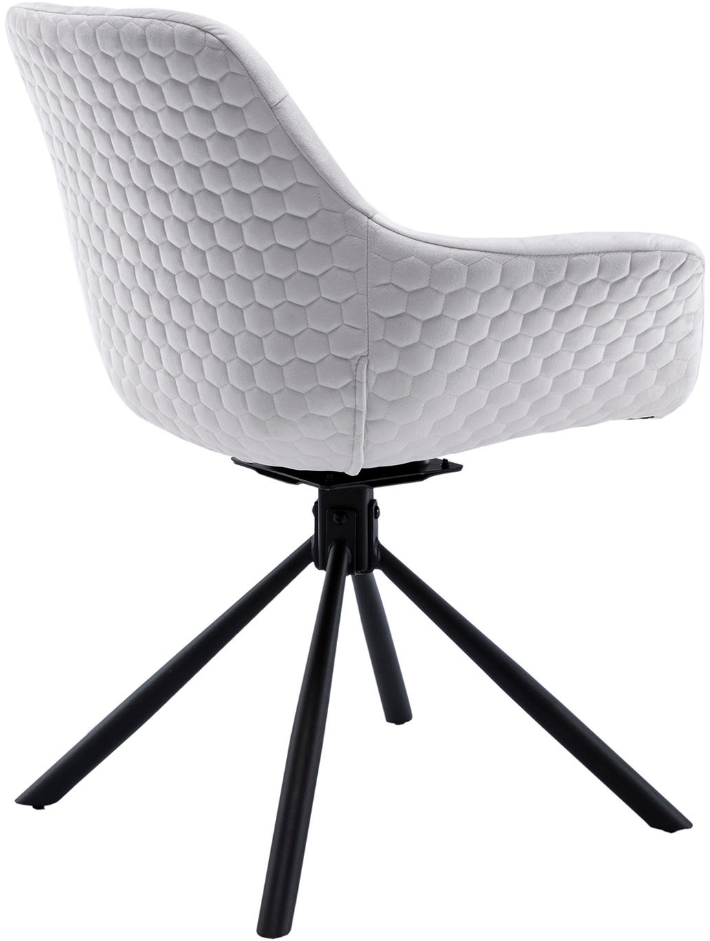 SalesFever Armlehnstuhl, Samtoptik-Polyester, 360° online Drehfunktion kaufen