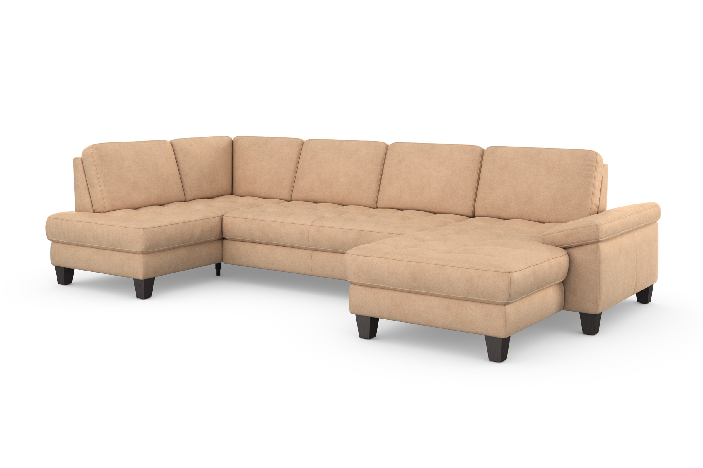 sit&more Wohnlandschaft »Westham U-Form«, wahlweise mit Bettfunktion, Bettkasten, Sitztiefenverstellung