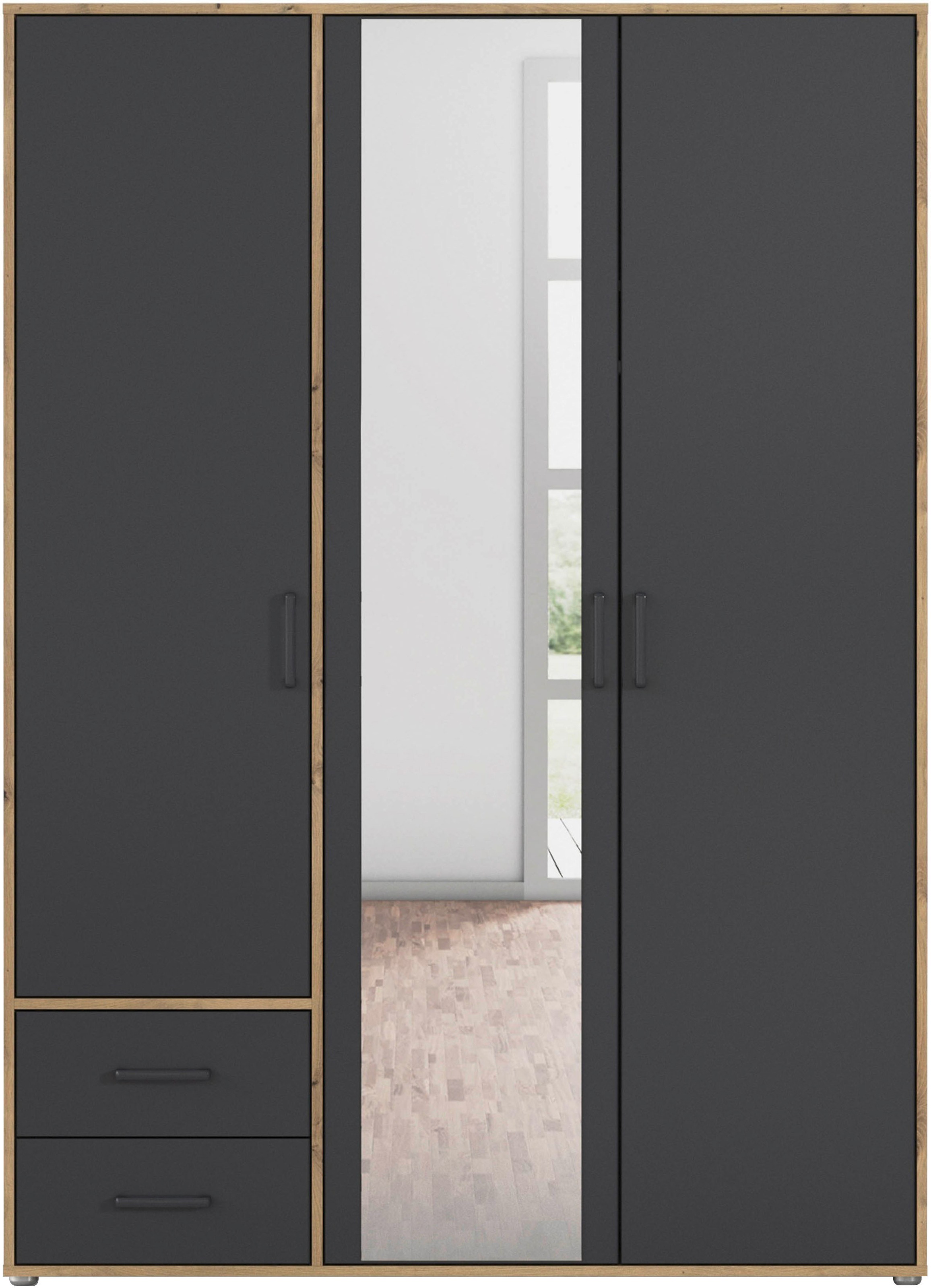 rauch Drehtürenschrank »Kleiderschrank Schrank Garderobe Wäscheschrank VOYA günstig online kaufen