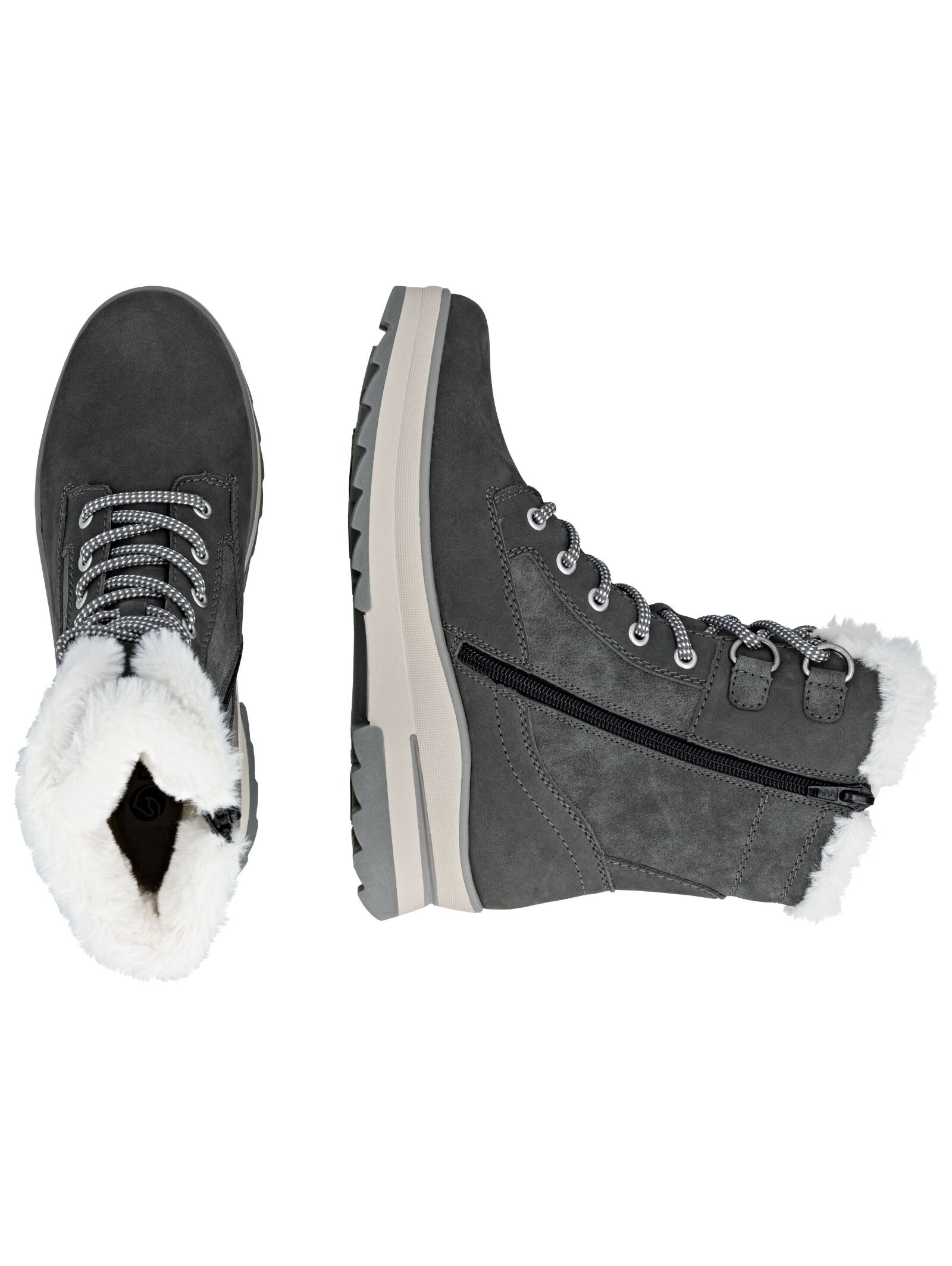 Remonte Schnürstiefelette »Remonte Stiefelette Veloursleder«