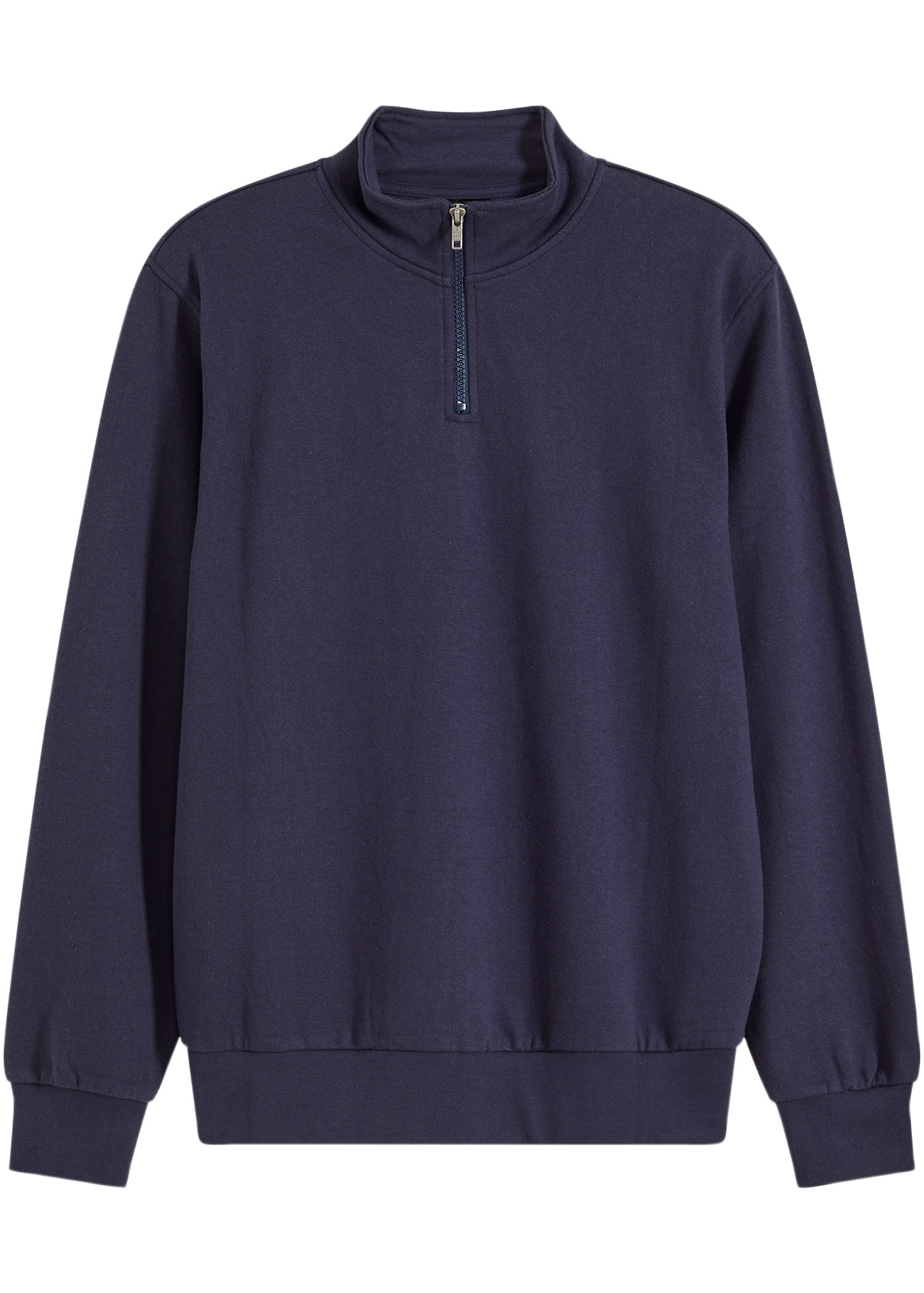 bonprix Sweatshirt »Sweatshirt mit Troyerkragen«, mit Troyerkragen und Reißverschluss
