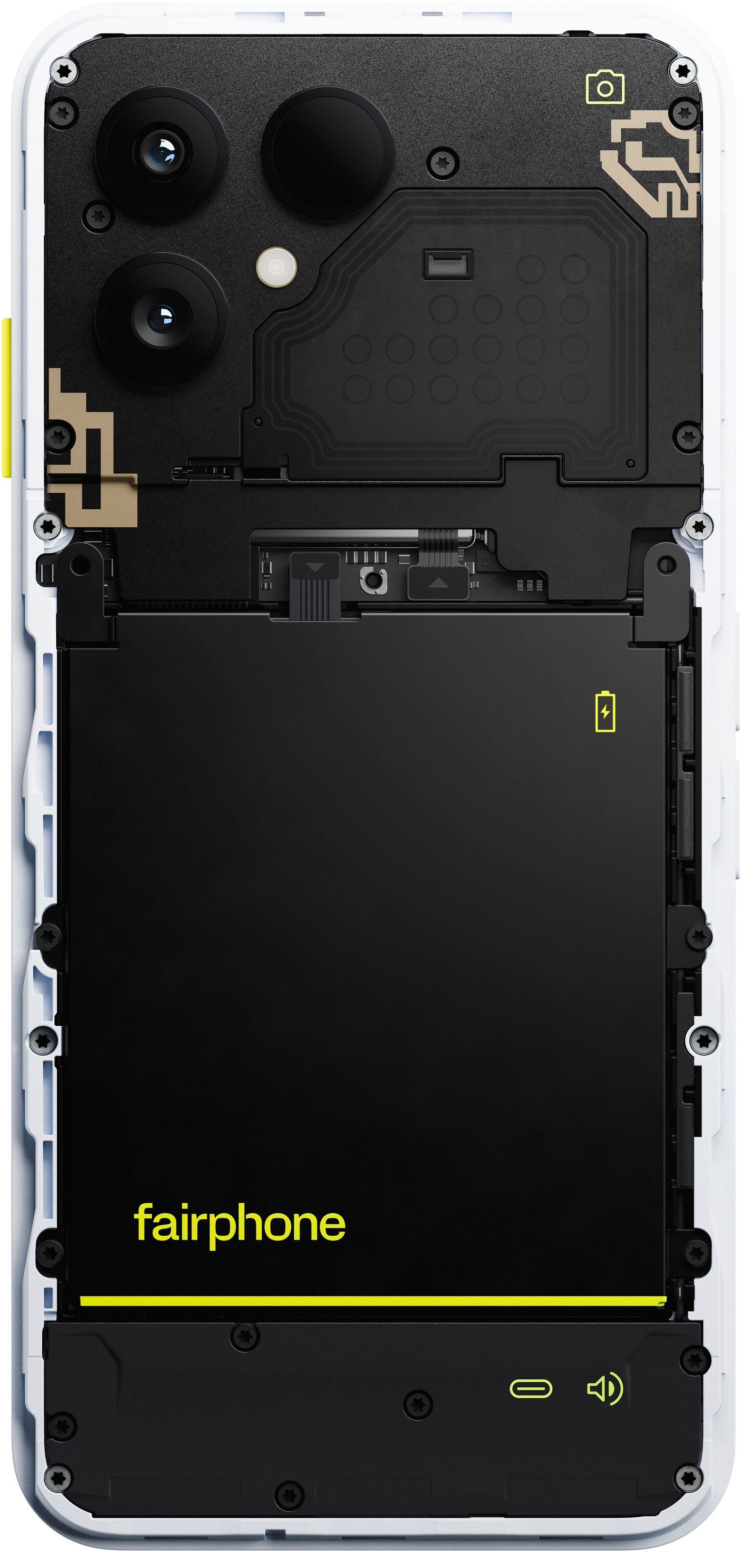 Fairphone Smartphone »Gen. 6«, Cloud White