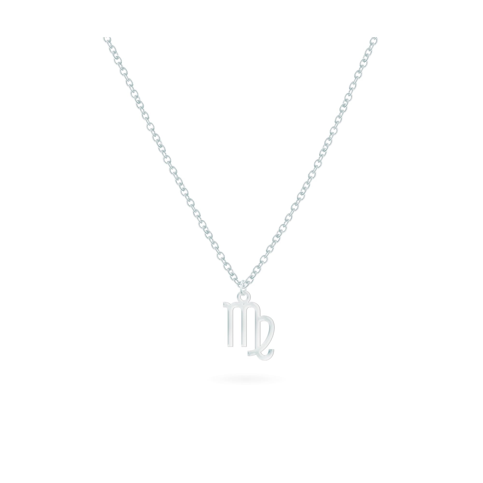 Beka&Bell Kette mit Anhänger »925-Sterling Silber Glänzend 42cm Jungfrau«