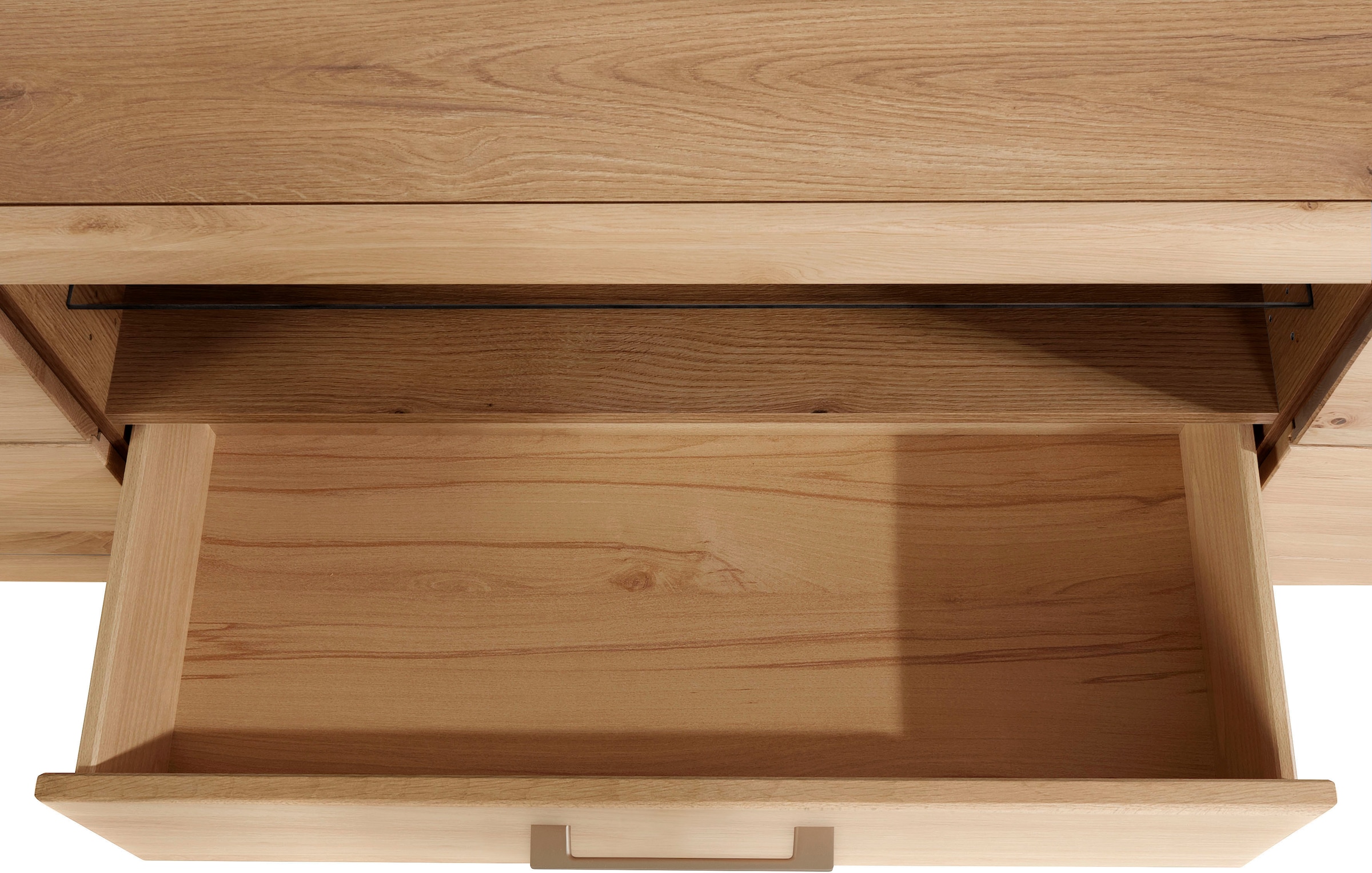 VOGL Möbelfabrik Lowboard »1237«, Massivholzfront, Breite ca. 171 cm, mit Softclose Funktion