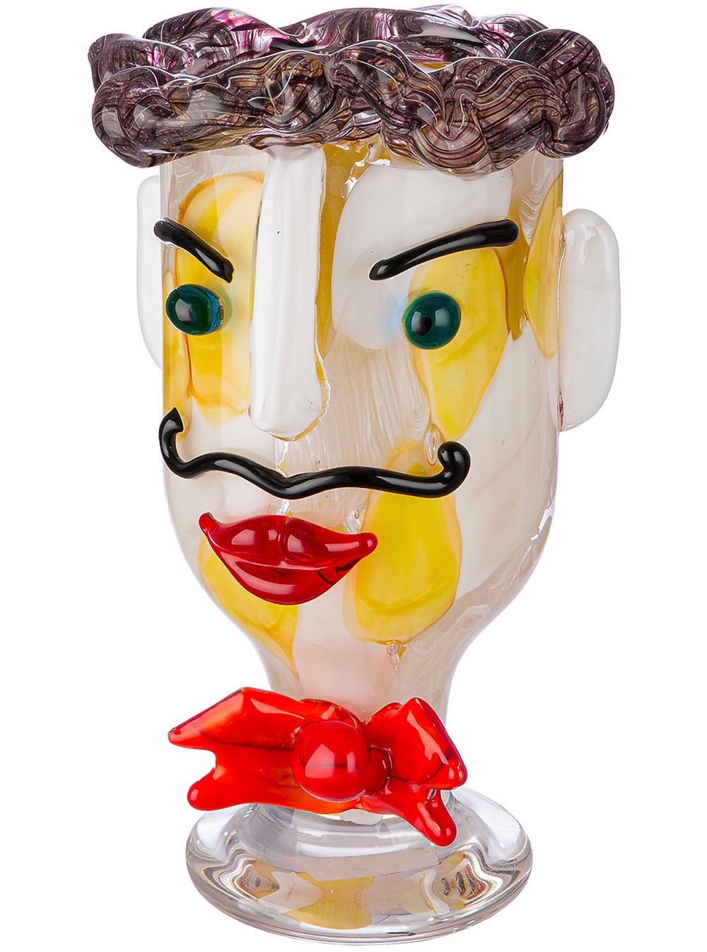 Casablanca by Gilde Tischvase »Glasart Designvase "Alfredo" aus Glas« durch günstig online kaufen