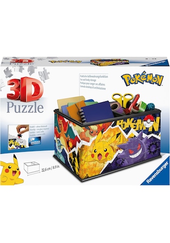 3D-Puzzle »Aufbewahrungsbox Pokémon«