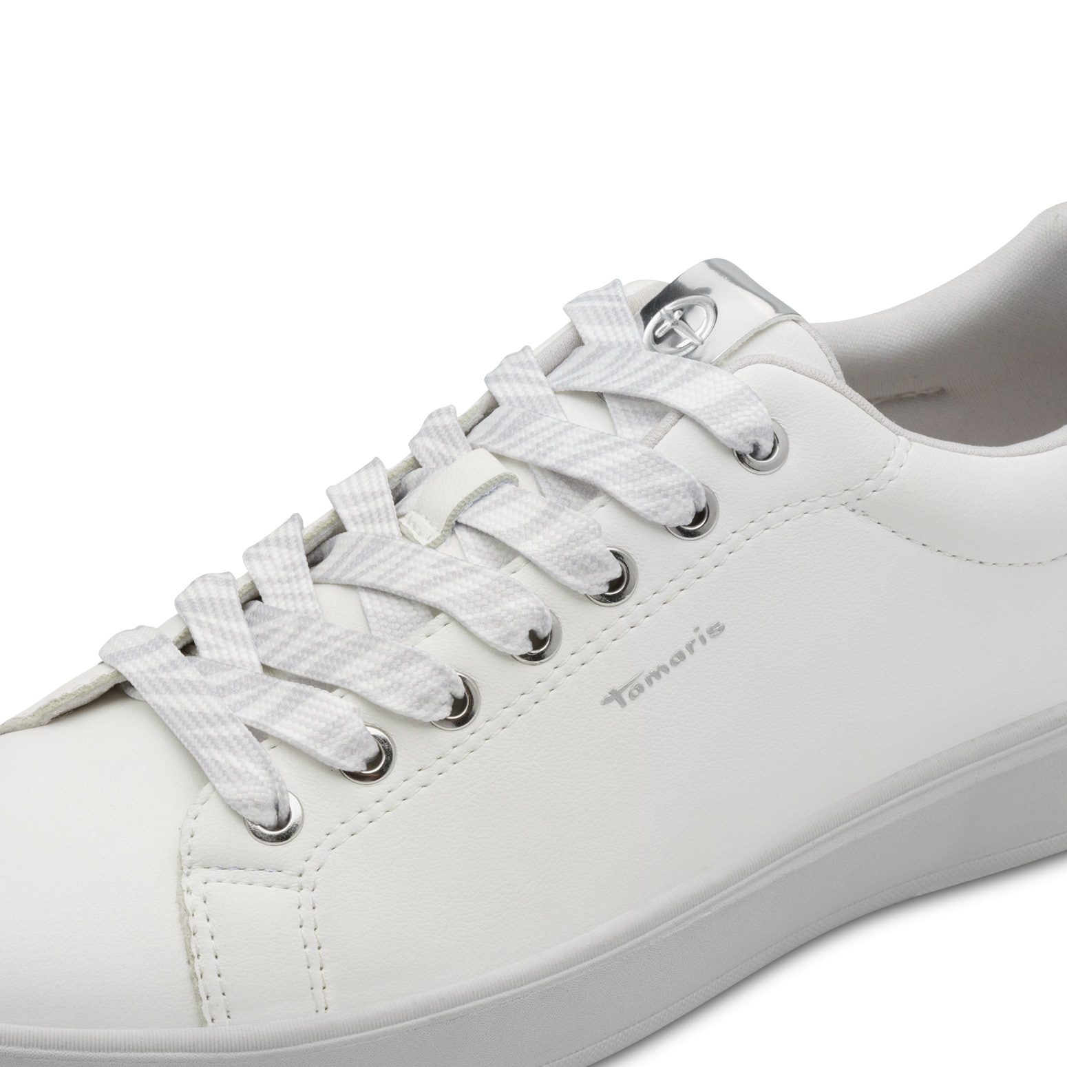 Tamaris Plateausneaker  Freizeitschuh, Halbschuh, Schnürer in veganer Verarbeitung