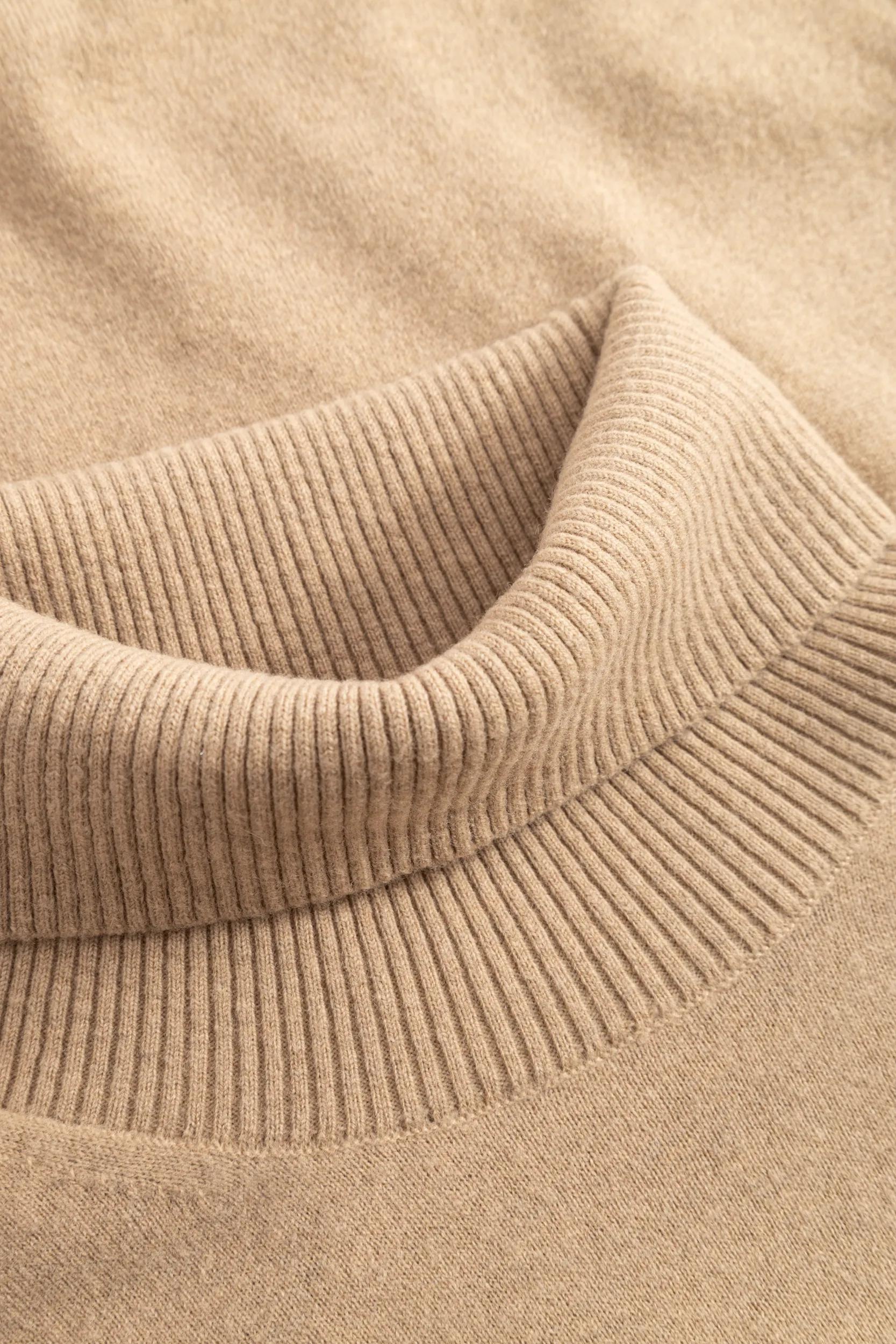 Joop Jeans Rollkragenpullover »Lemrigo« aus Wollmischung, normale Passform