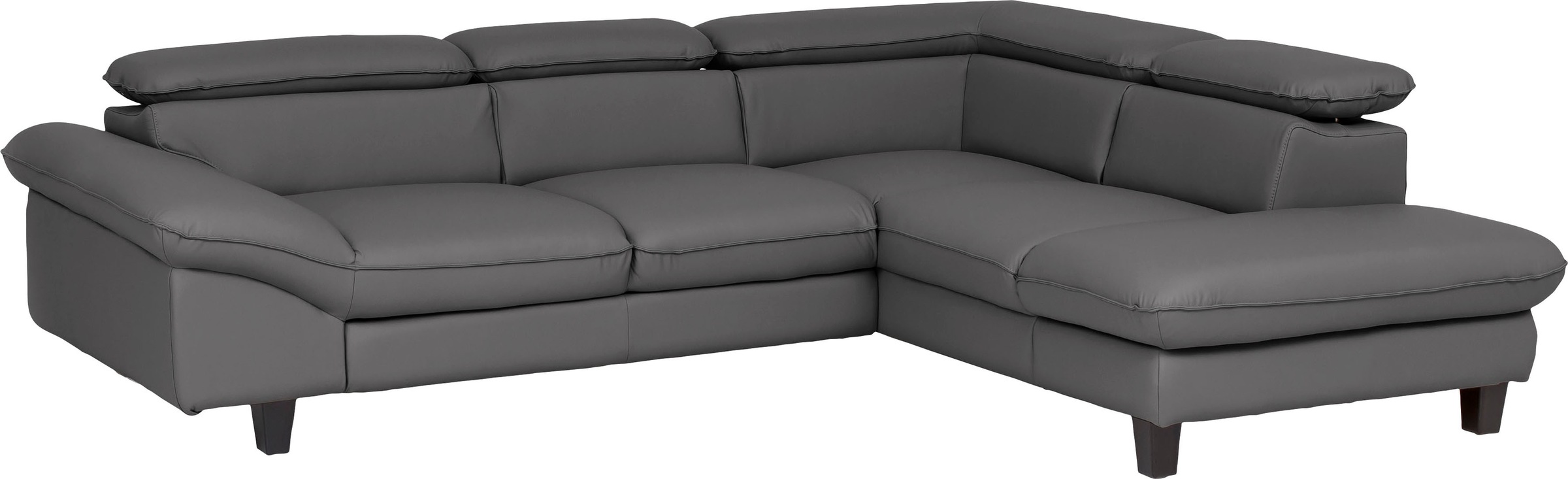 Home affaire Ecksofa »Pilot L-Form«, mit Kopfteilverstellung, wahlweise mit Bettfunktion & Bettkasten