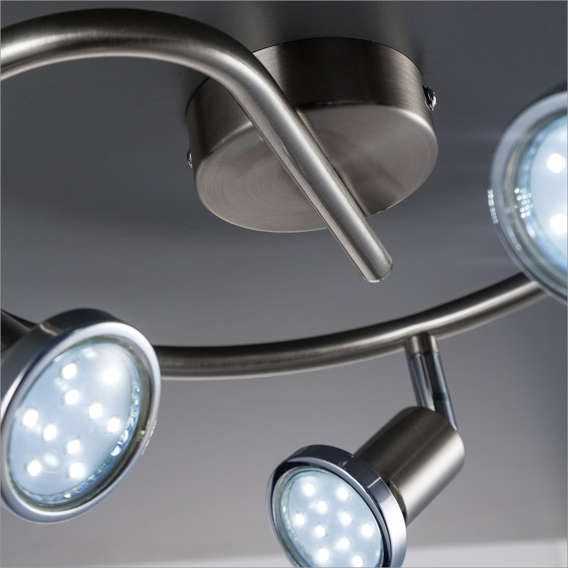 B.K.Licht LED Deckenspots »Mika«, 3 flammig, Leuchtmittel GU10 | Leuchtmittel wechselbar, LED Deckenleuchte, schwenkbar, GU10, Spots, Wohnzimmer, Schlafzimmer