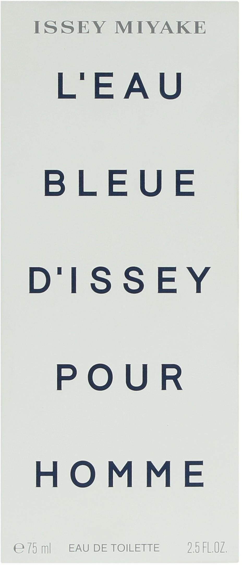 Issey Miyake Eau de Toilette »L'Eau Bleue D'Issey Pour Homme«, mit dem Zusammentreffen von Rosmarin und Patchoul