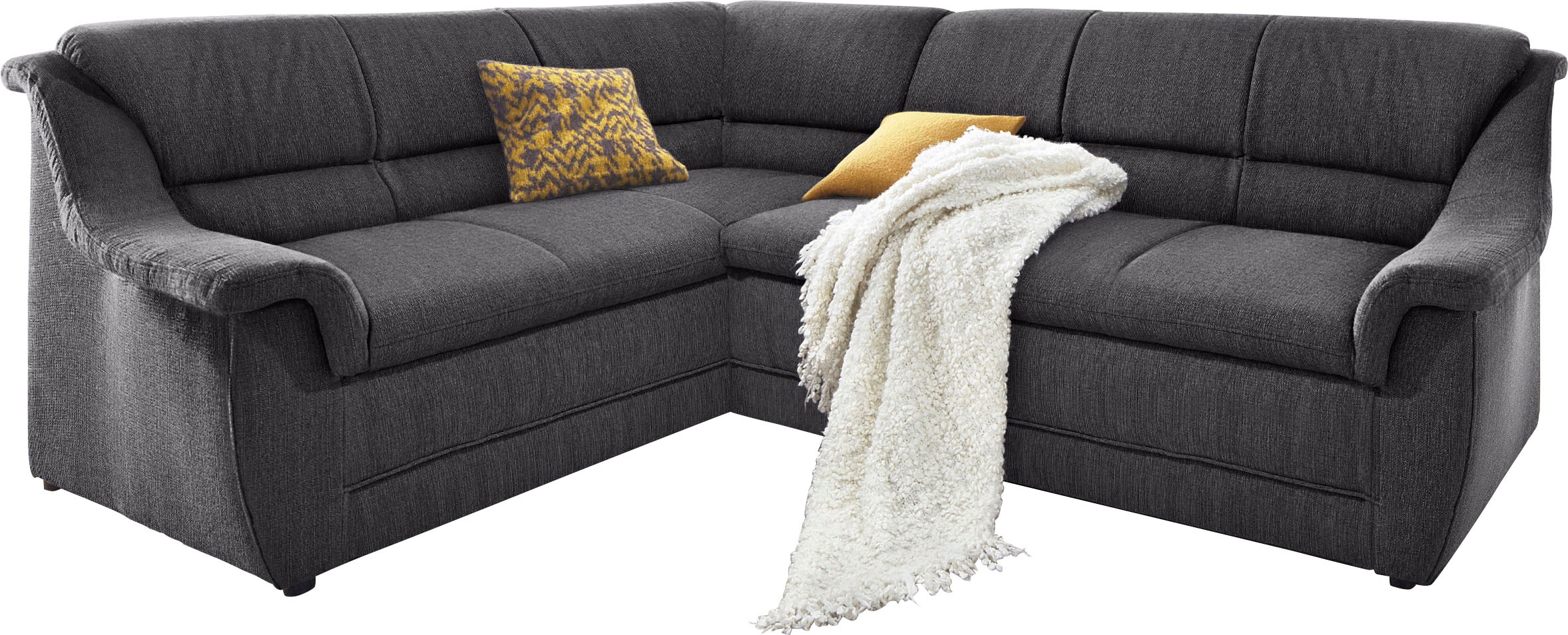 DOMO collection Ecksofa »Lale zeitlose Formensprache, komfortabel, L-Form«, günstig online kaufen