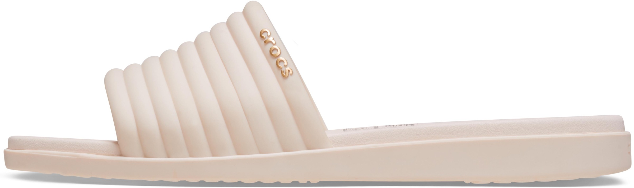 Crocs Pantolette »Miami Slide«, Badeschuh, Schlappen mit kleinem Keilabsatz