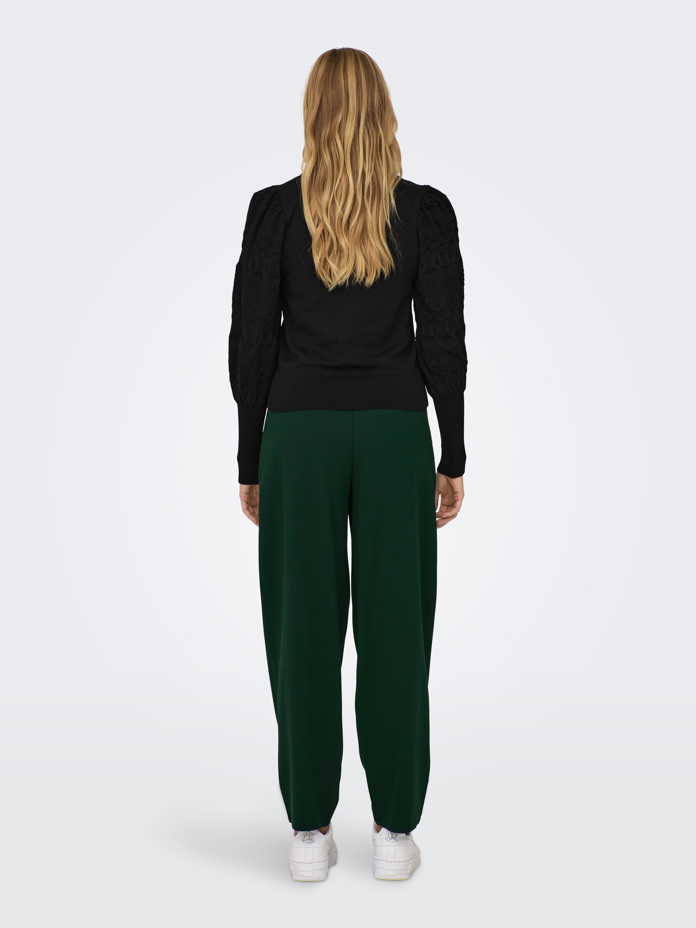 ONLY Rundhalspullover »ONLMELITA L/S O-NECK PULLOVER KNT NOOS«