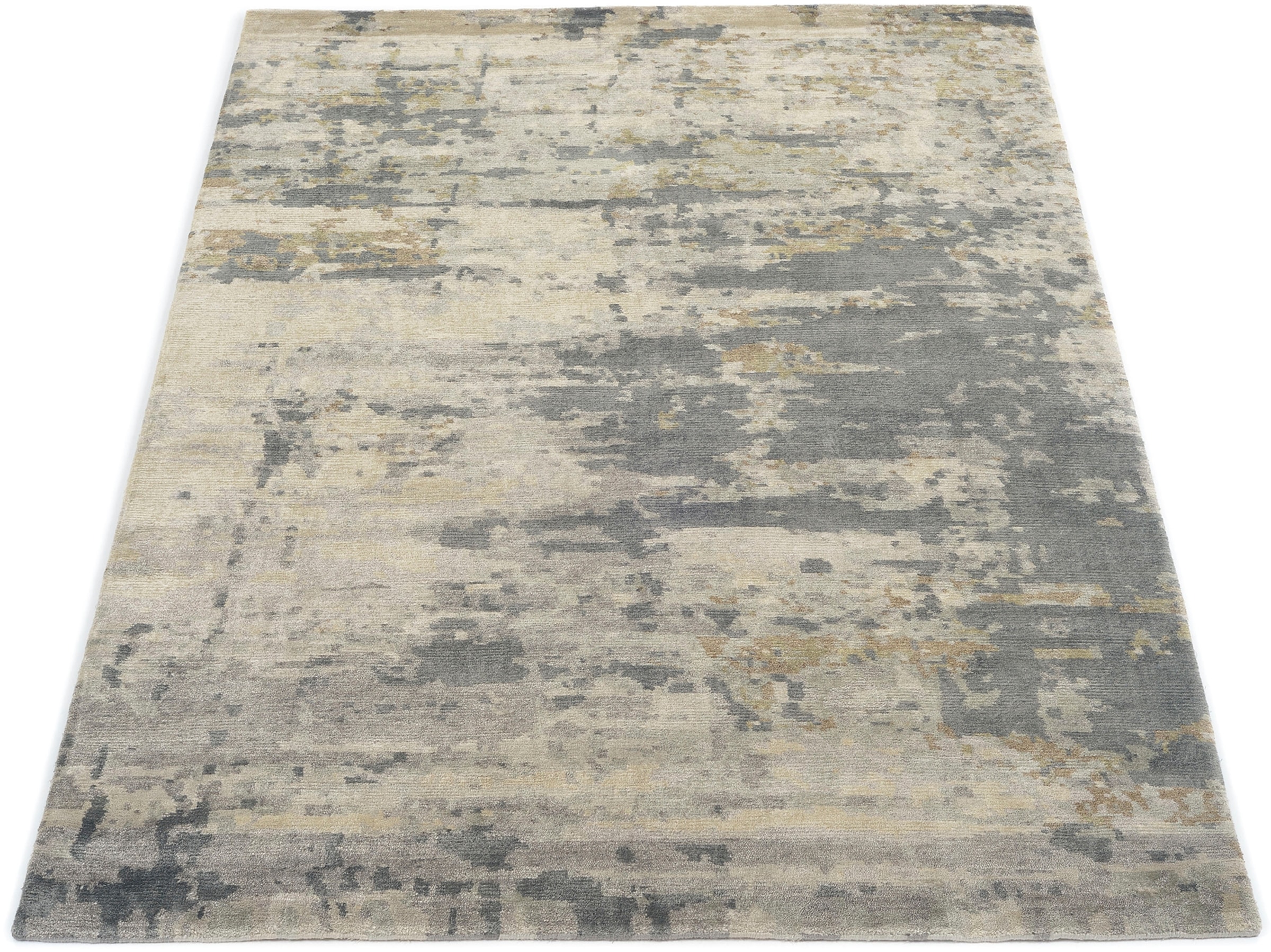 Musterring Teppich »ANGELES PILANO«, rechteckig, 10 mm Höhe, exlcusive MUSTERRING DELUXE COLLECTION, Bambus-Viskose feine Knüpfung