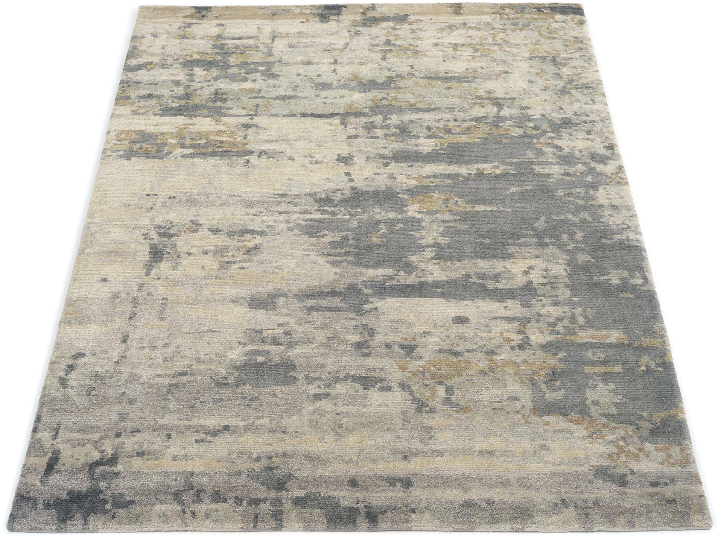 Musterring Teppich   ¦ türkis/petrol ¦ Viskose ¦ Maße (cm): B: 170 H: 1,2 T günstig online kaufen