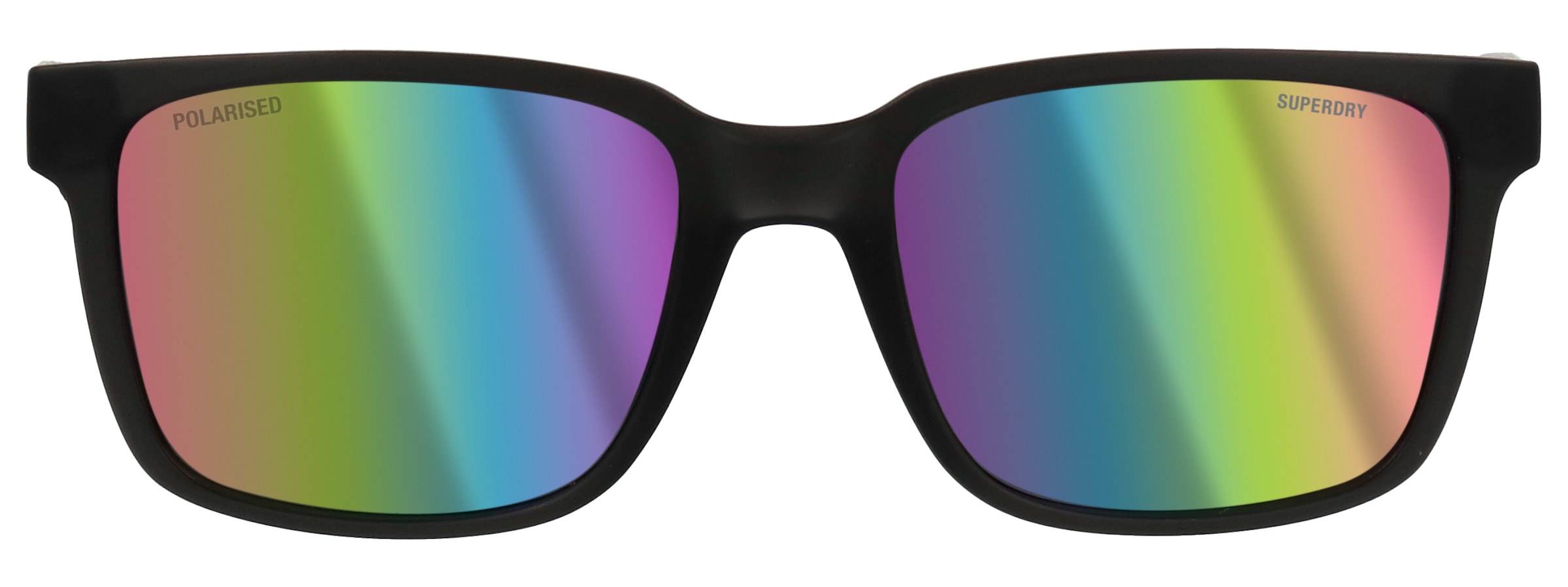 Superdry Sonnenbrille »Modell 996098« Form Karree/Eckig, Logoschriftzug auf Bügel, Injectionfassung