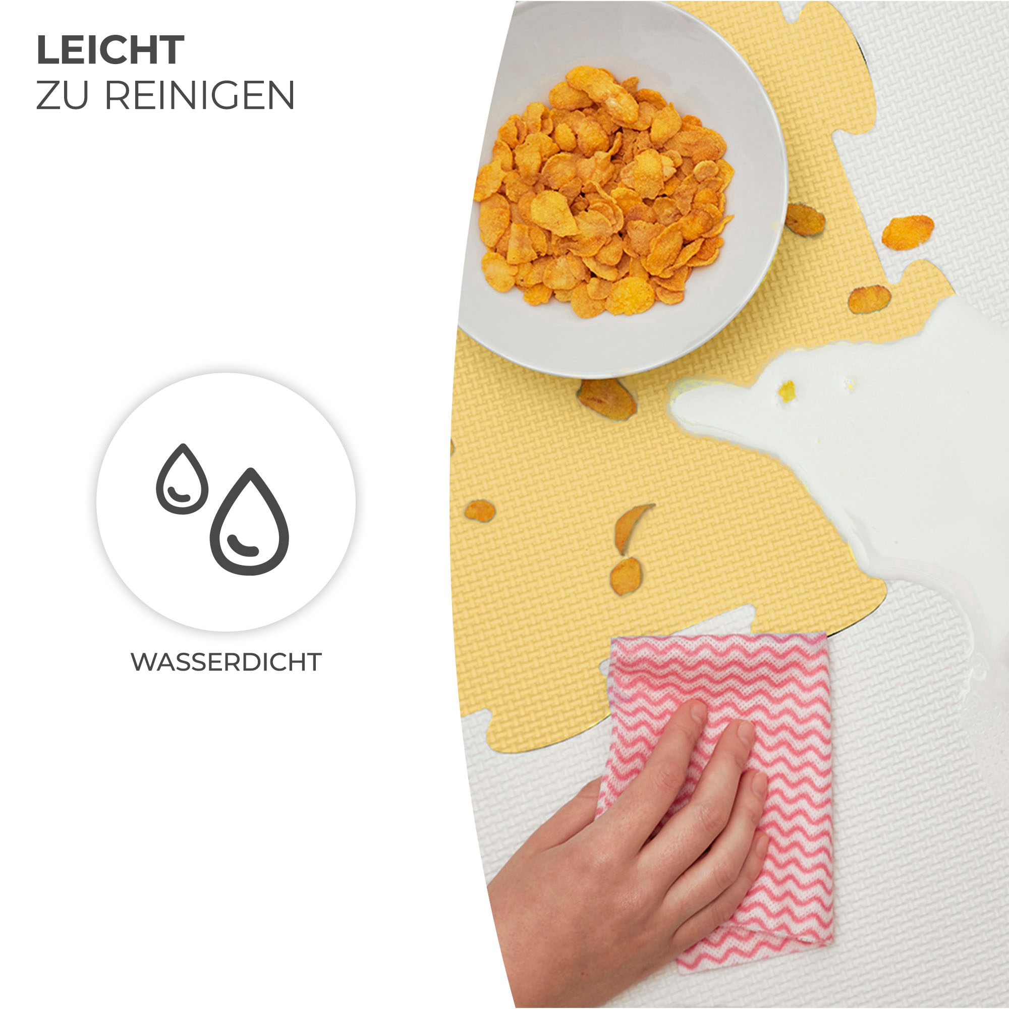 Kinderkraft Spielmatte »Schaumstoff-Puzzlematte LUNO SHAPES«