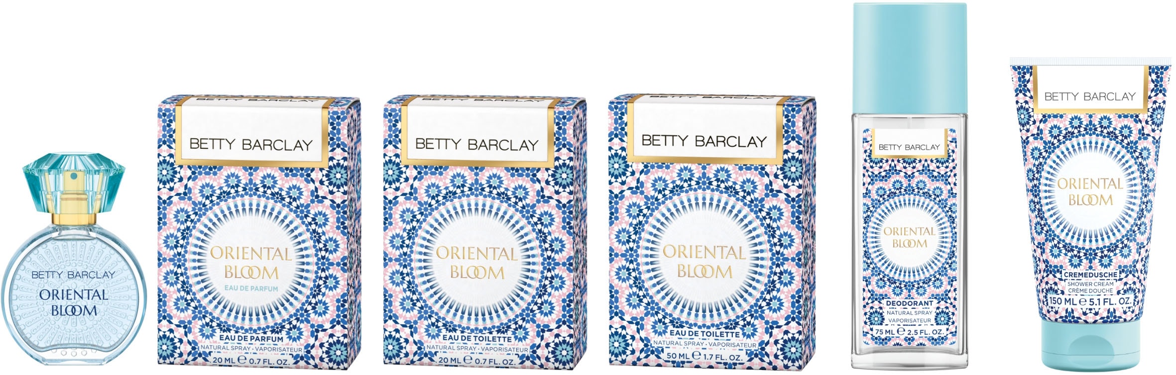 Betty Barclay Eau de Toilette »Betty Barclay Oriental Bloom EDT NATURAL SPRAY 50 ML«, (Packung, 1 tlg.)