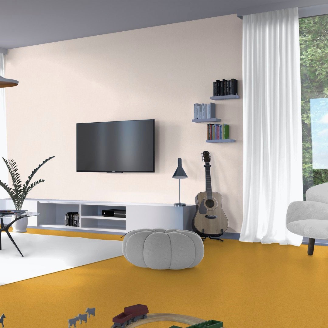Vorwerk Teppichboden »Passion 1021 (Bingo), Velours - Uni Farben, Made in Germany«, rechteckig, 6,6 mm Höhe, Wohnzimmer, Schlafzimmer, Kinderzimmer, Breite 400/500 cm
