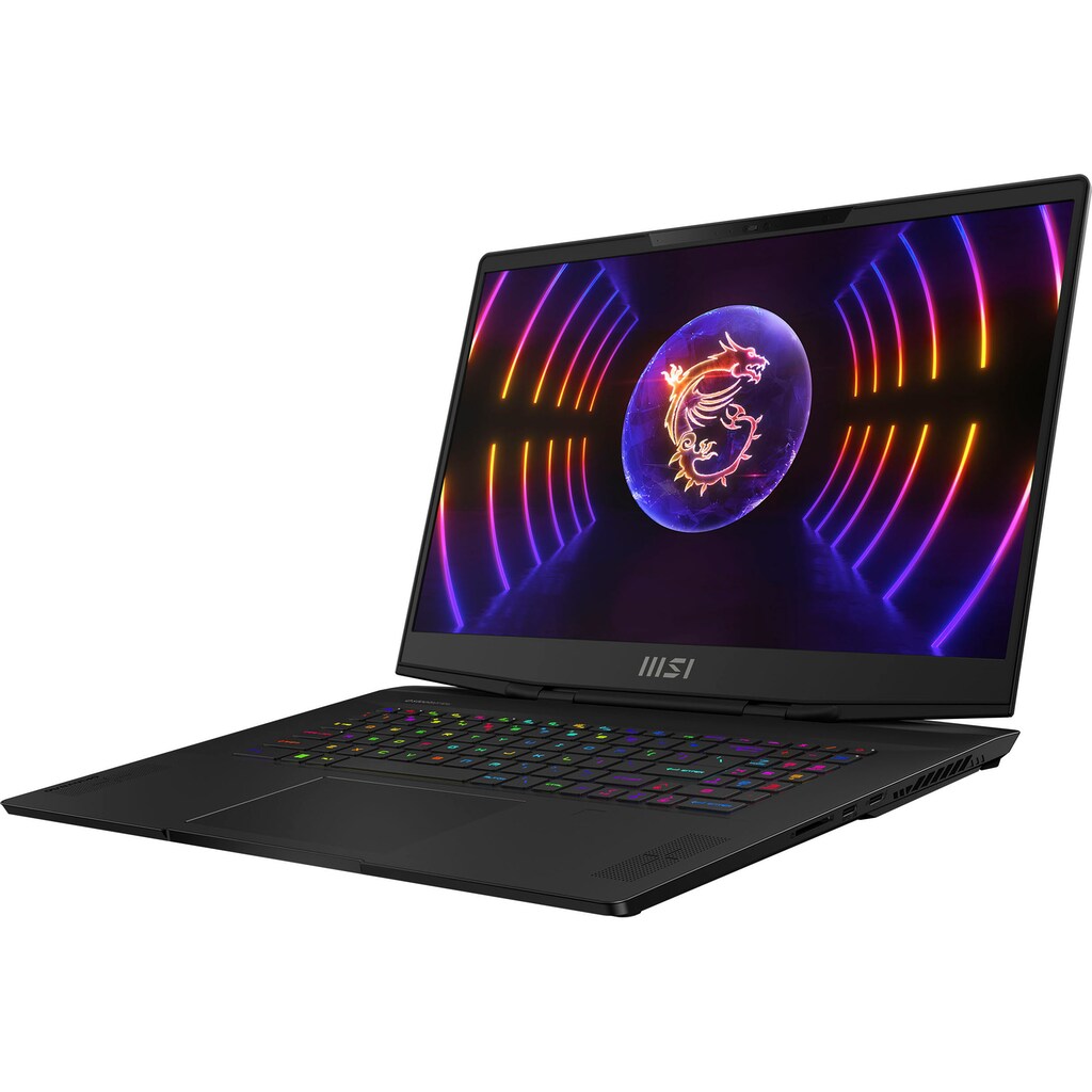 MSI Gaming-Notebook »Stealth 17 Studio A13VH-014«, 43,9 cm, / 17,3 Zoll, Intel, Core i9, GeForce RTX 4080, 2000 GB SSD