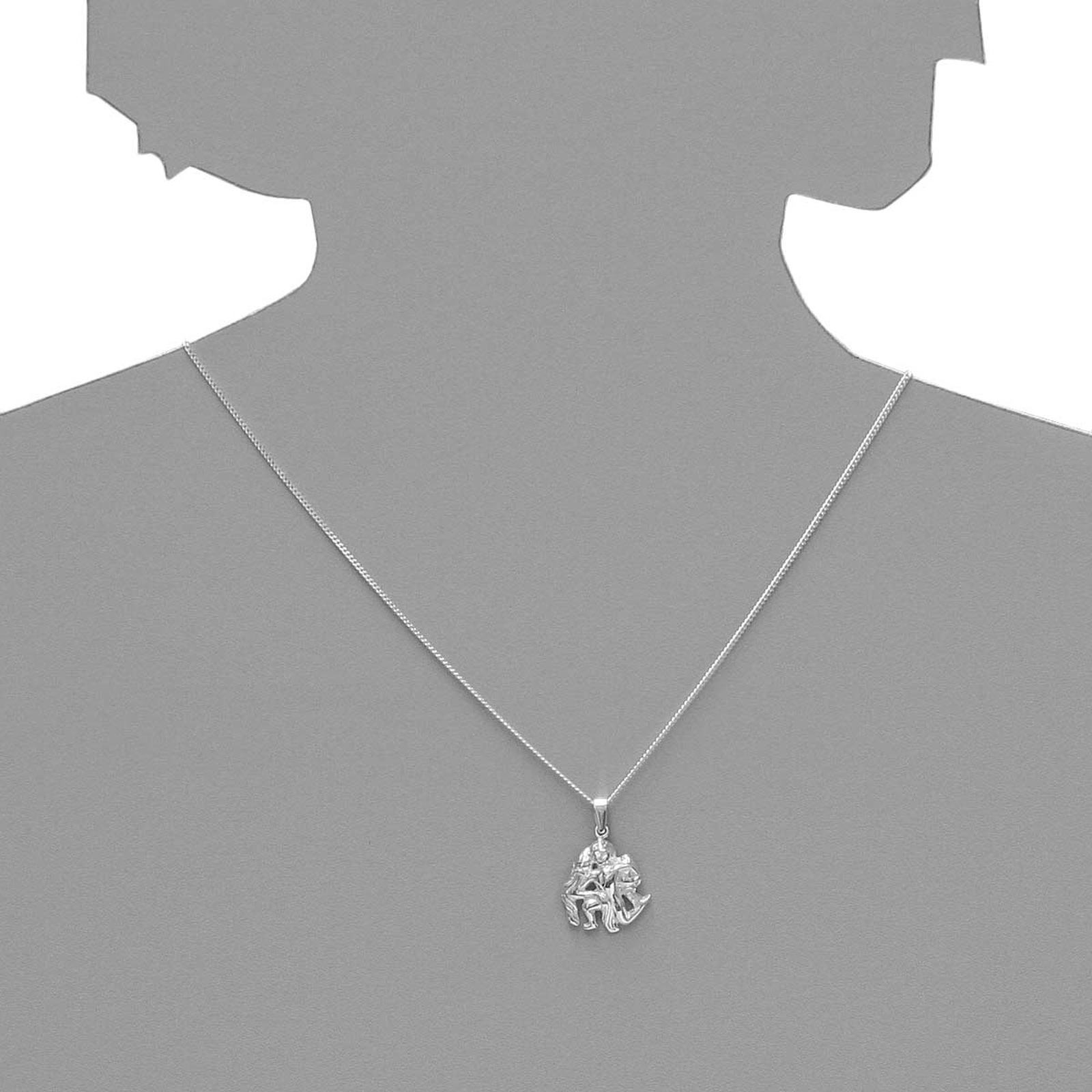OSTSEE-SCHMUCK Kettenanhänger »Ostsee-Schmuck Anhänger Tierkreiszeichen Wassermann«, (1 tlg.)