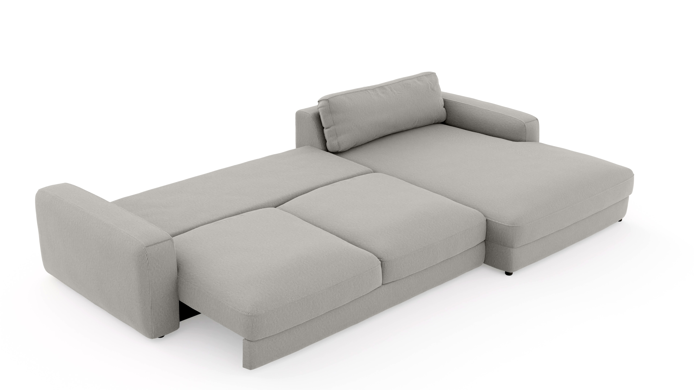 Places of Style Ecksofa »Bloomfield, bequem und elegant, OTTOs Choice, L-Form«, wahlweise mit Bettfunktion und Bettkasten
