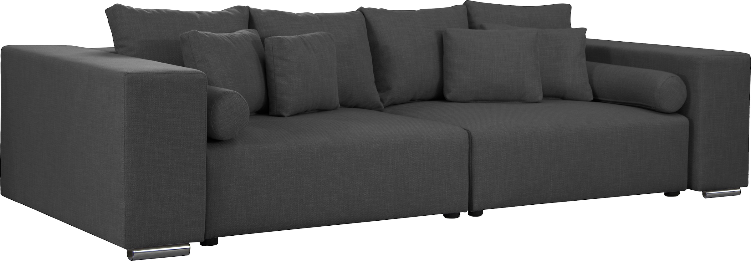 INOSIGN Big-Sofa »Aliya«, incl. Bettfunktion und Bettkasten, Breite 290 cm,incl. Zierkissen